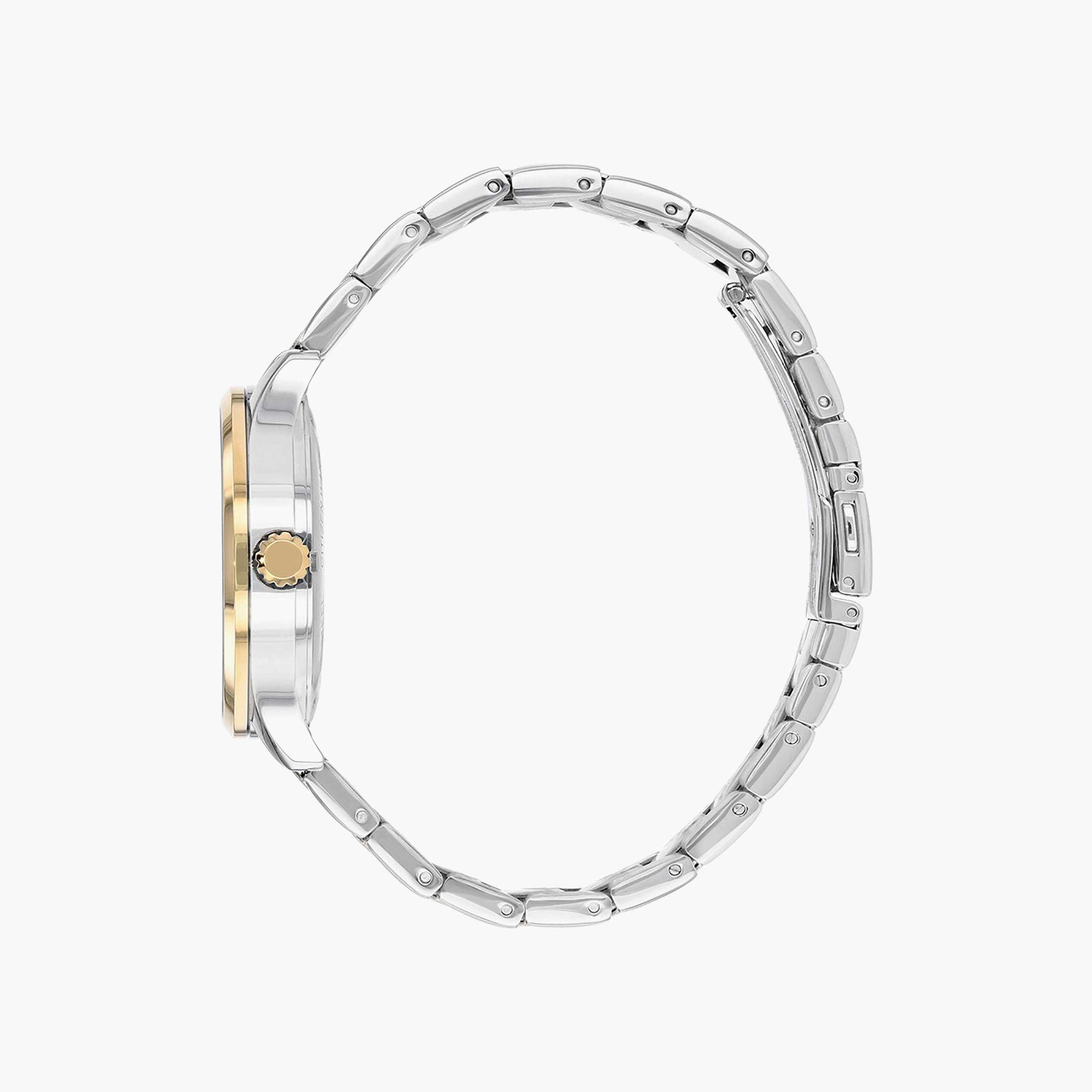 Citizen Men's 40 MM Silver & Gold Analog Stainless Steel Strap Watch | NH8356-87A-men-watchesandjewellery-watches-image-2