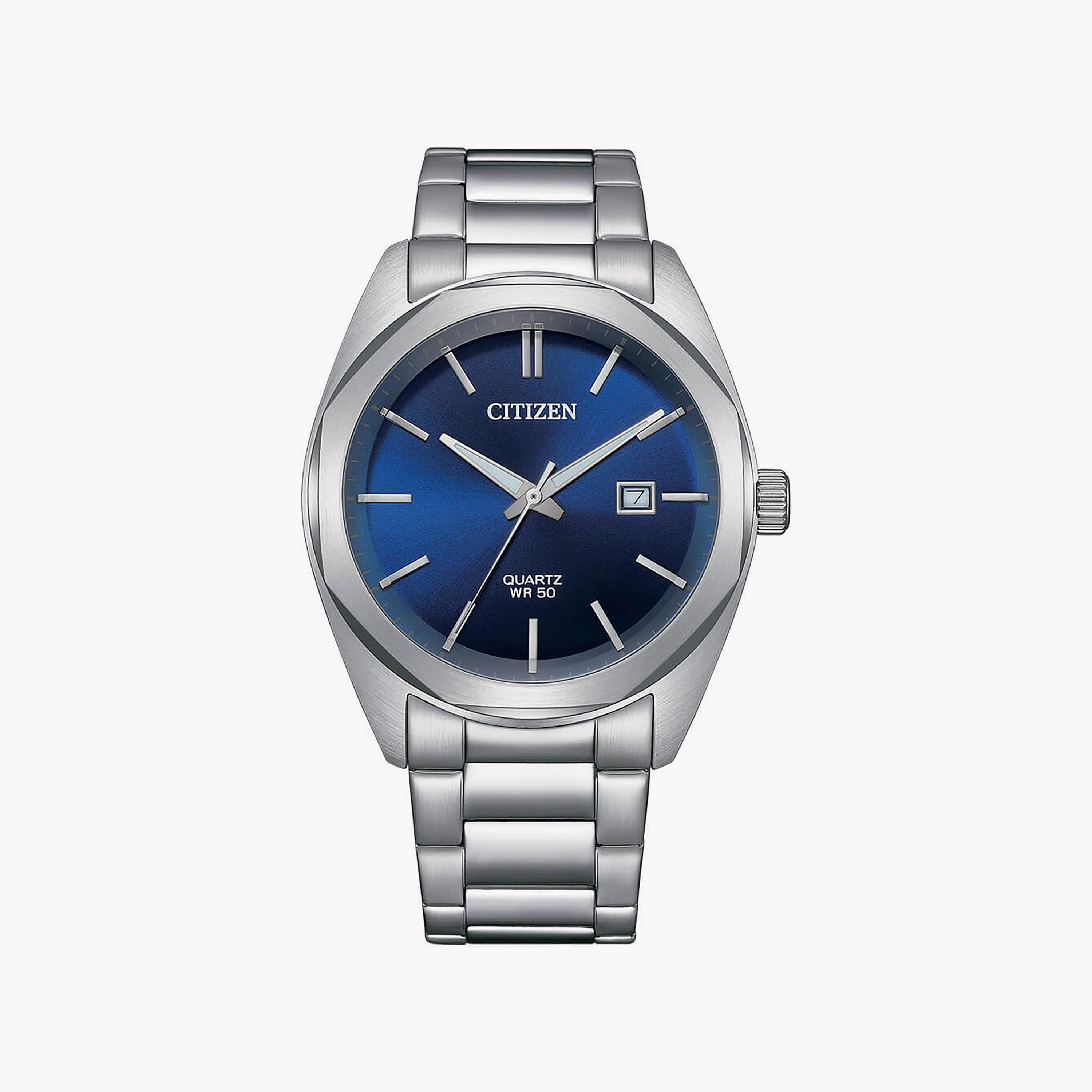 Citizen Men's 41 MM Silver Analog Stainless Steel Strap Watch | BI5110-54L-men-watchesandjewellery-watches-image-1