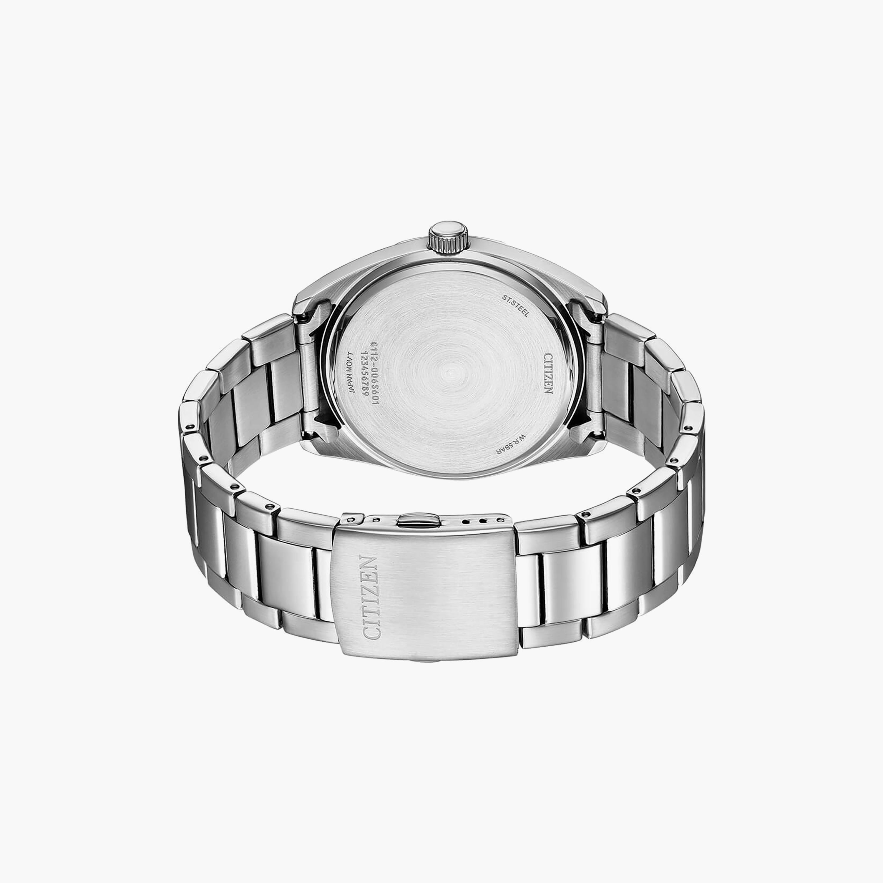 ساعة سيتيزن للرجال ذو 41 ملم بلون فضي مع انالوج بسوار ستانلس ستيل | BI5110-54L-men-watchesandjewellery-watches-image-3