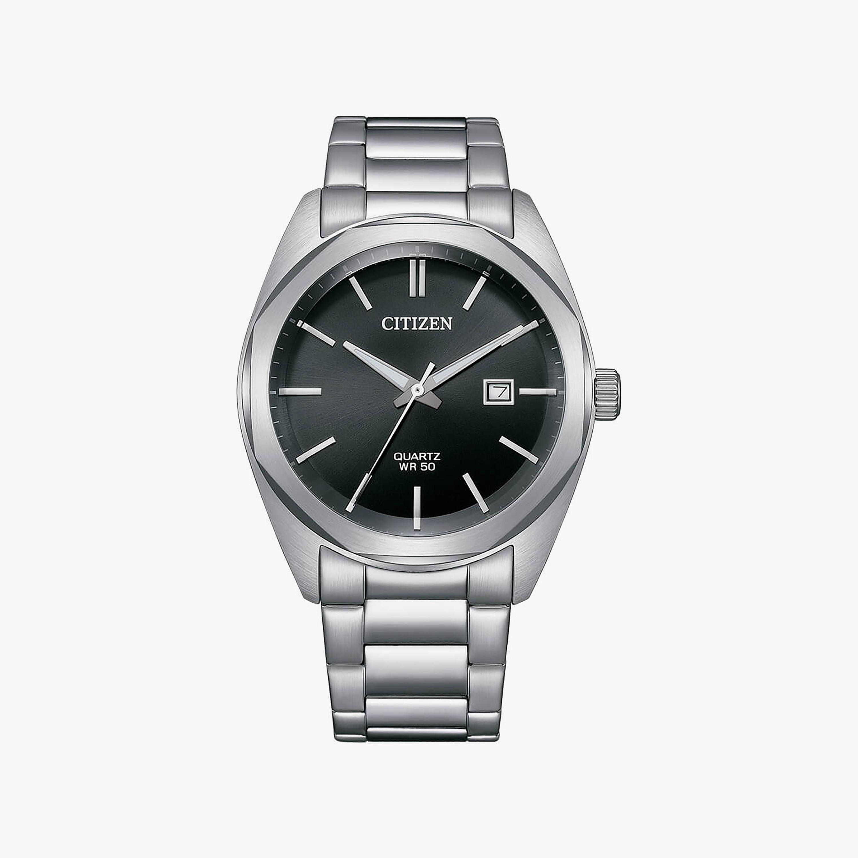 ساعة سيتيزن للرجال ذو 41 ملم بلون فضي مع انالوج بسوار ستانلس ستيل | BI5110-54E-men-watchesandjewellery-watches-image-1