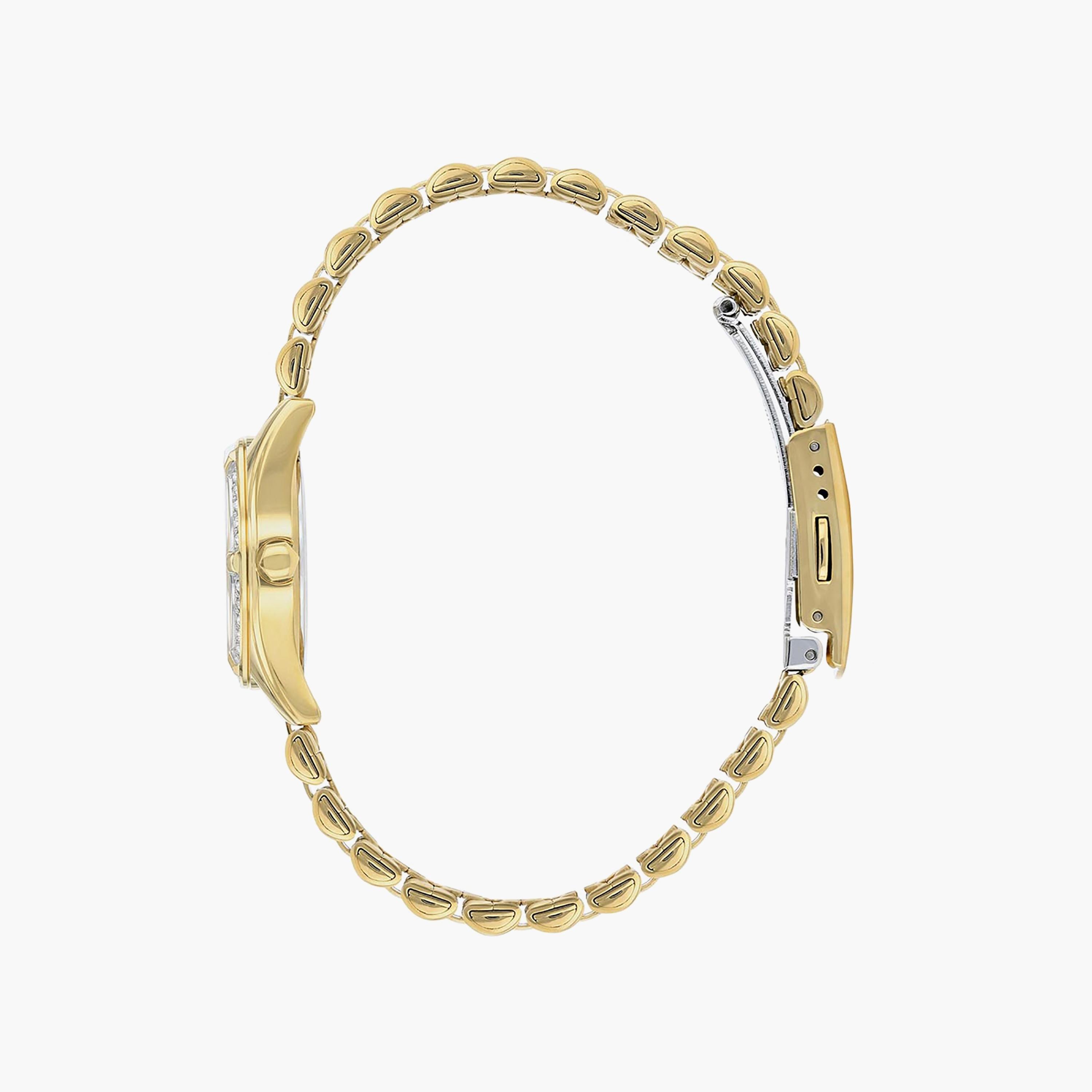 ساعة سيتيزن ذو 26 ملم بلون ذهبي مع انالوج بسوار ستانلس ستيل | EU6062-50D-women-watchesandjewellery-watches-image-2