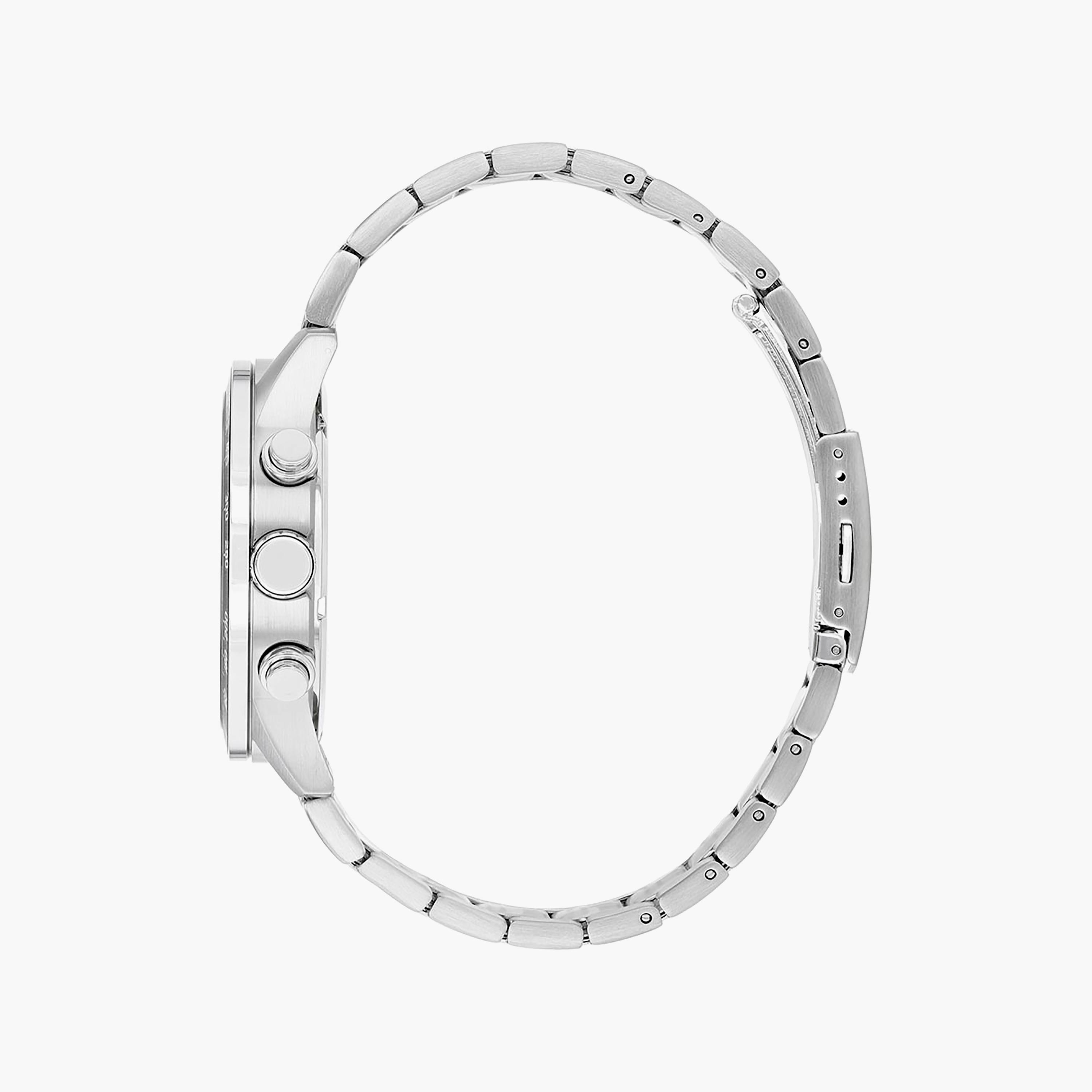 ساعة سيتيزن للرجال ذو 44 ملم بلون فضي مع كرونوغراف بسوار ستانلس ستيل | AN3600-59L-men-watchesandjewellery-watches-image-2