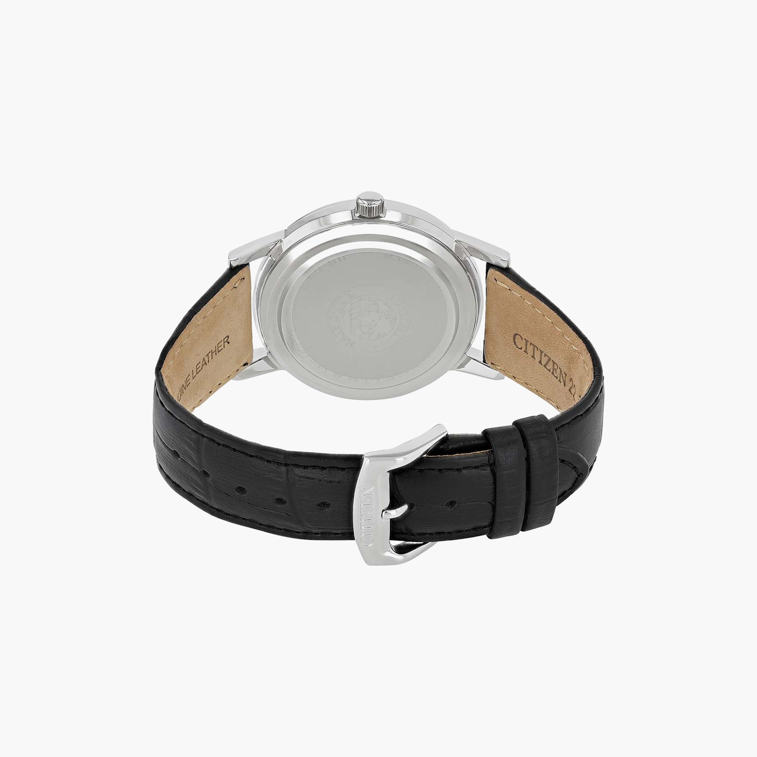 ساعة سيتيزن ايكو درايف للرجال ذو 42 ملم مع انالوج بسوار جلدي بني | AO9000-06B-men-watchesandjewellery-watches-image-3