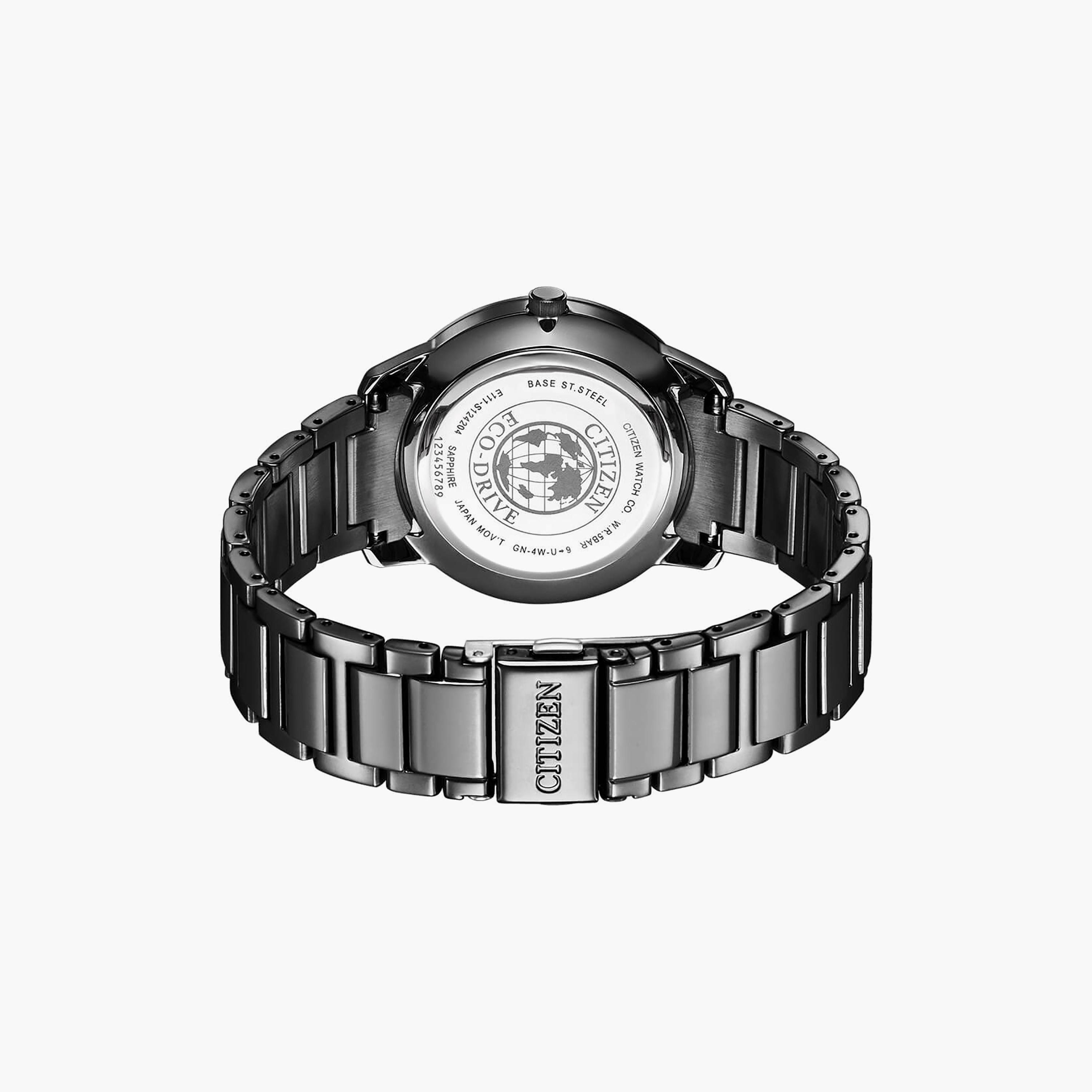 Citizen Eco-Drive 39 MM Black Analog Stainless Steel Strap Watch | BM7525-84Y-men-watchesandjewellery-watches-image-3