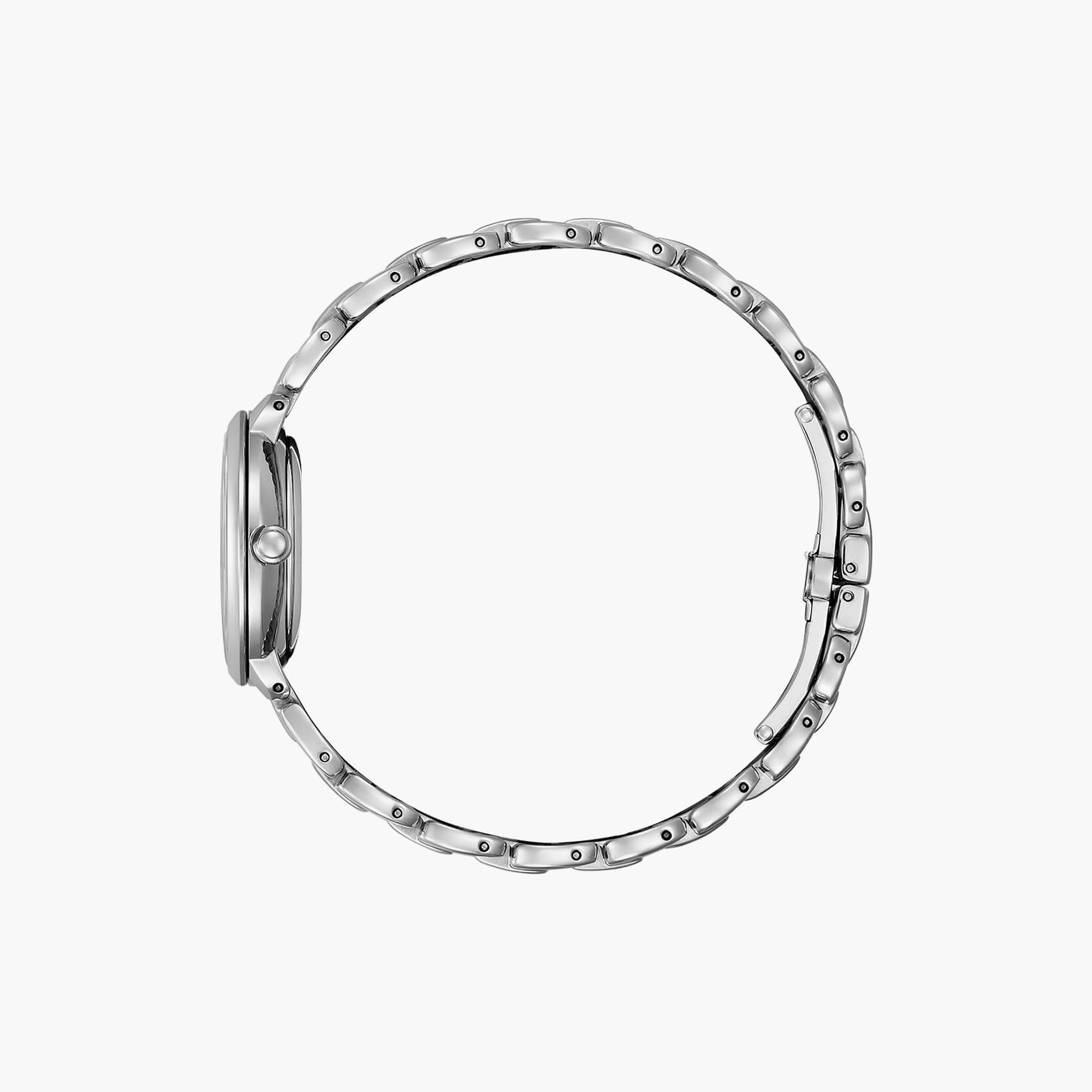ساعة سيتيزن ذو 28 ملم بلون فضي مع انالوج بسوار ستانلس ستيل | EM0920-86D-women-watchesandjewellery-watches-image-2