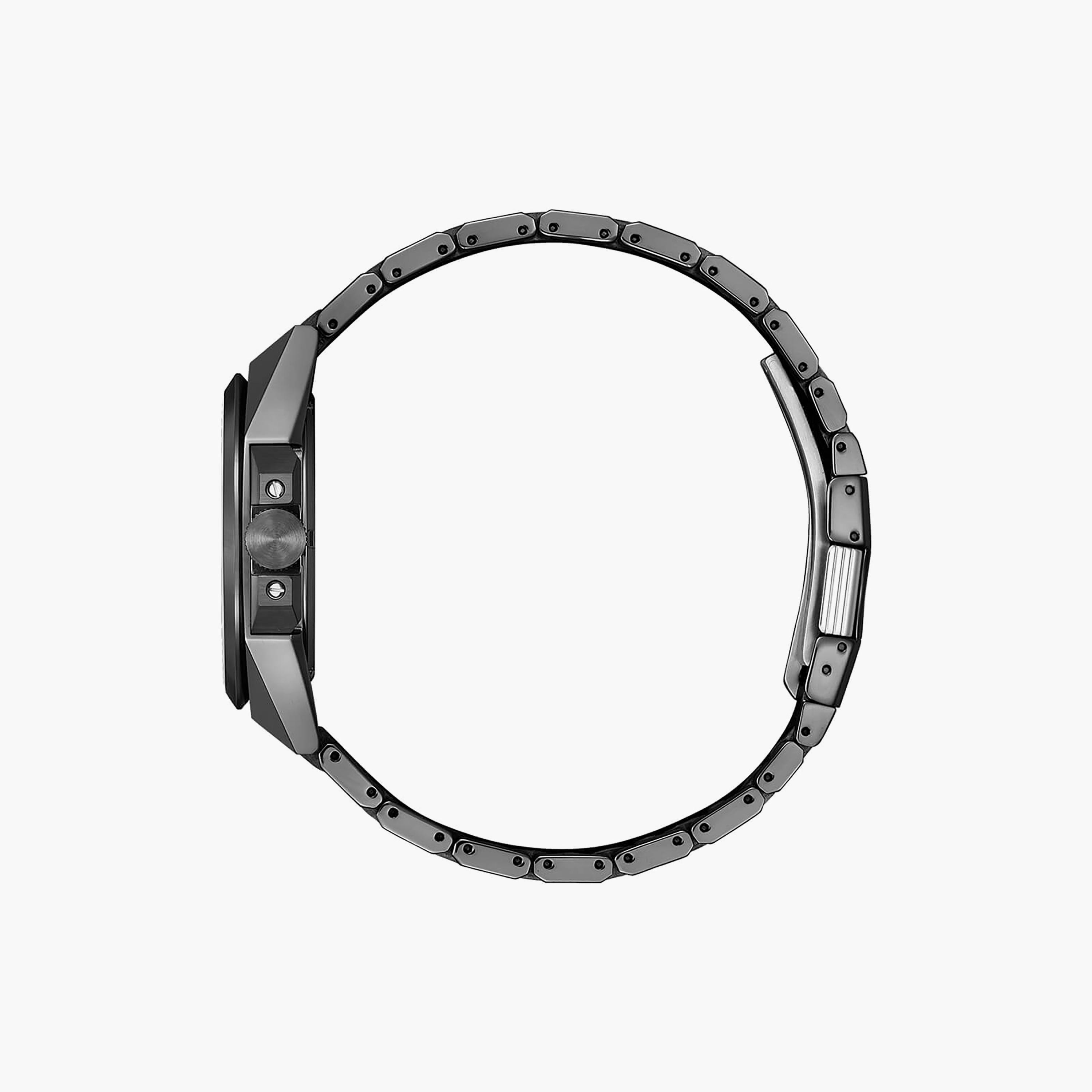 Citizen Men's 43 MM Grey Automatic Stainless Steel Strap Watch | NA1015-81Z-men-watchesandjewellery-watches-image-2