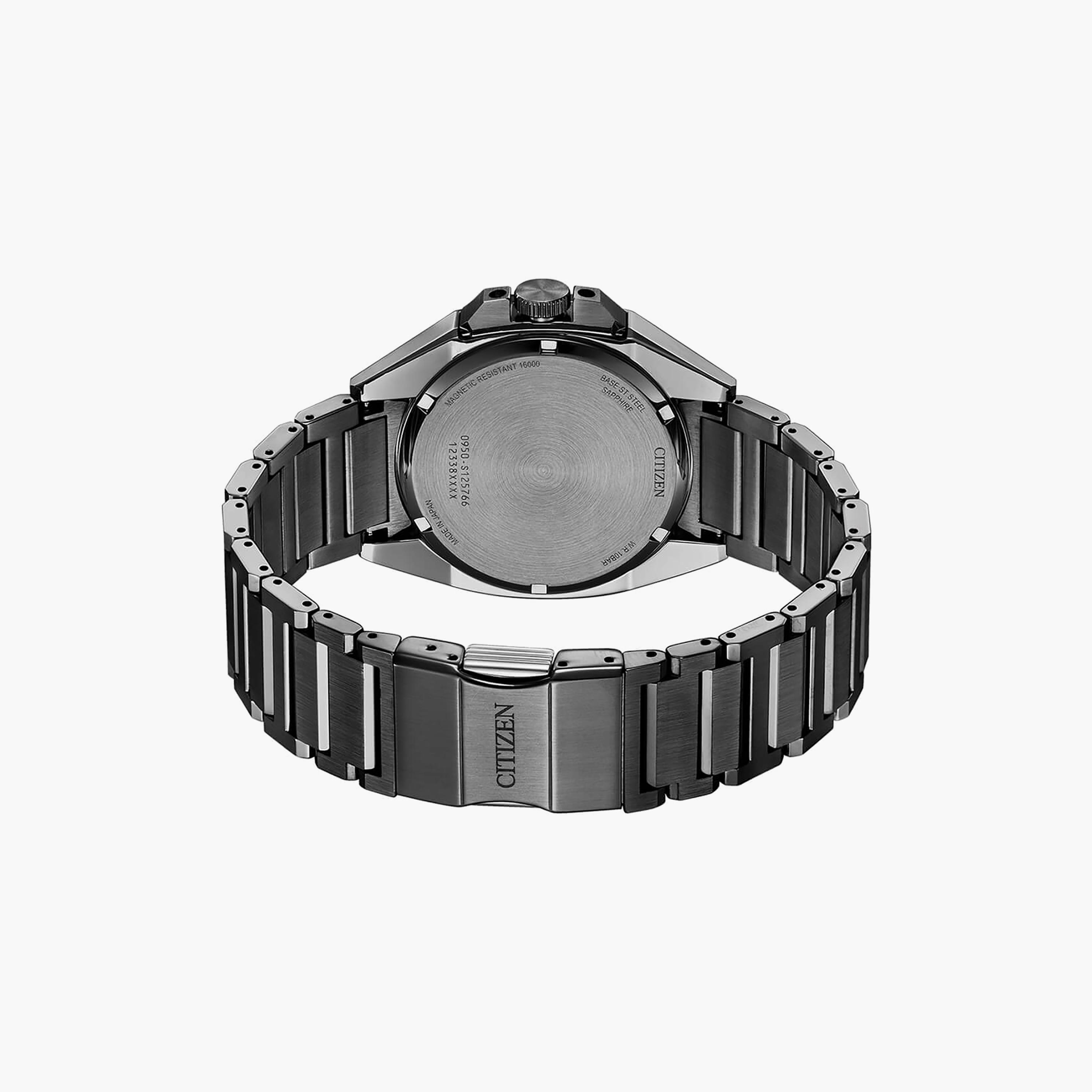 Citizen Men's 43 MM Grey Automatic Stainless Steel Strap Watch | NA1015-81Z-men-watchesandjewellery-watches-image-3