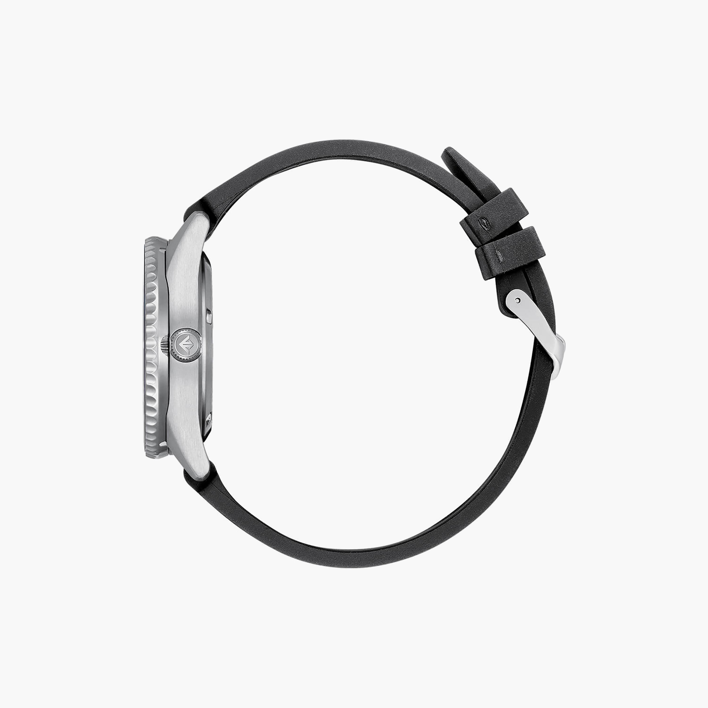 ساعة سيتيزن بروماستر للرجال ذو 41 ملم بلون اسود مع انالوج بسوار سيليكون | NB6021-17E-men-watchesandjewellery-watches-image-2