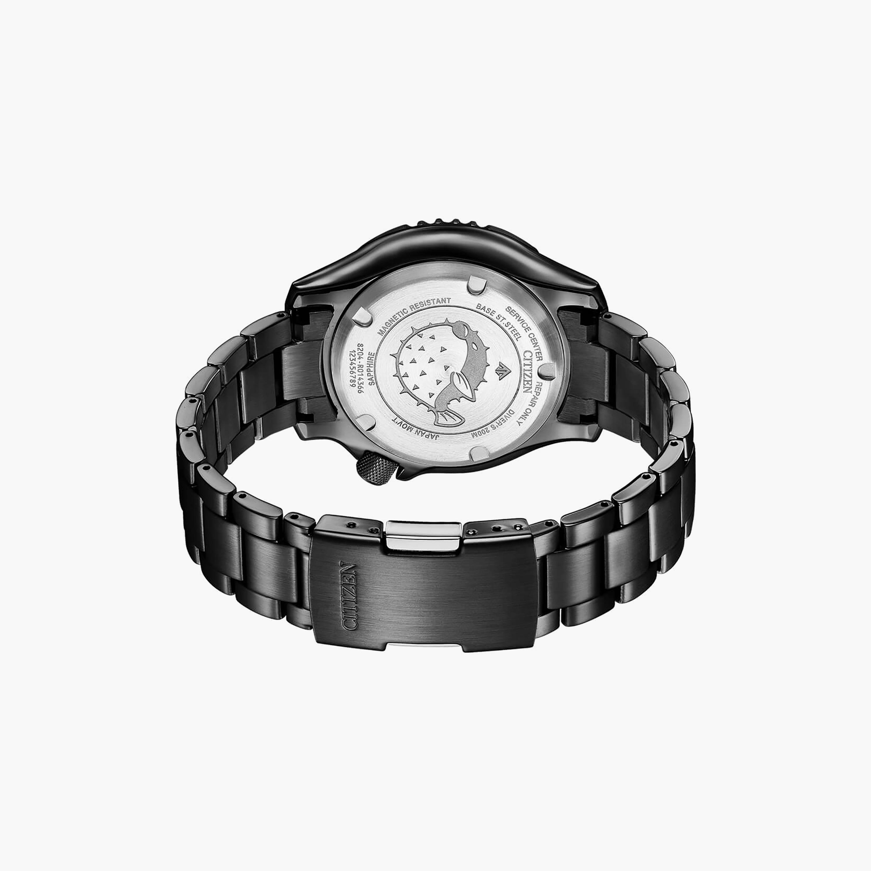 Citizen Promaster Men's 44 MM Black Automatic Stainless Steel Strap Watch | NY0135-80E-men-watchesandjewellery-watches-image-3