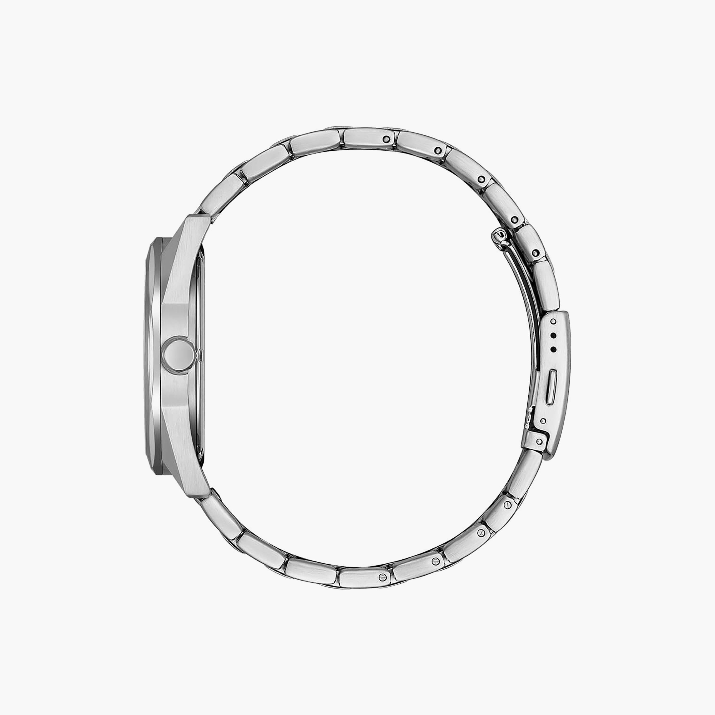 Citizen Eco-Drive Men's 41 MM Silver Analog Stainless Steel Strap Watch | BM7600-81E-men-watchesandjewellery-watches-image-2