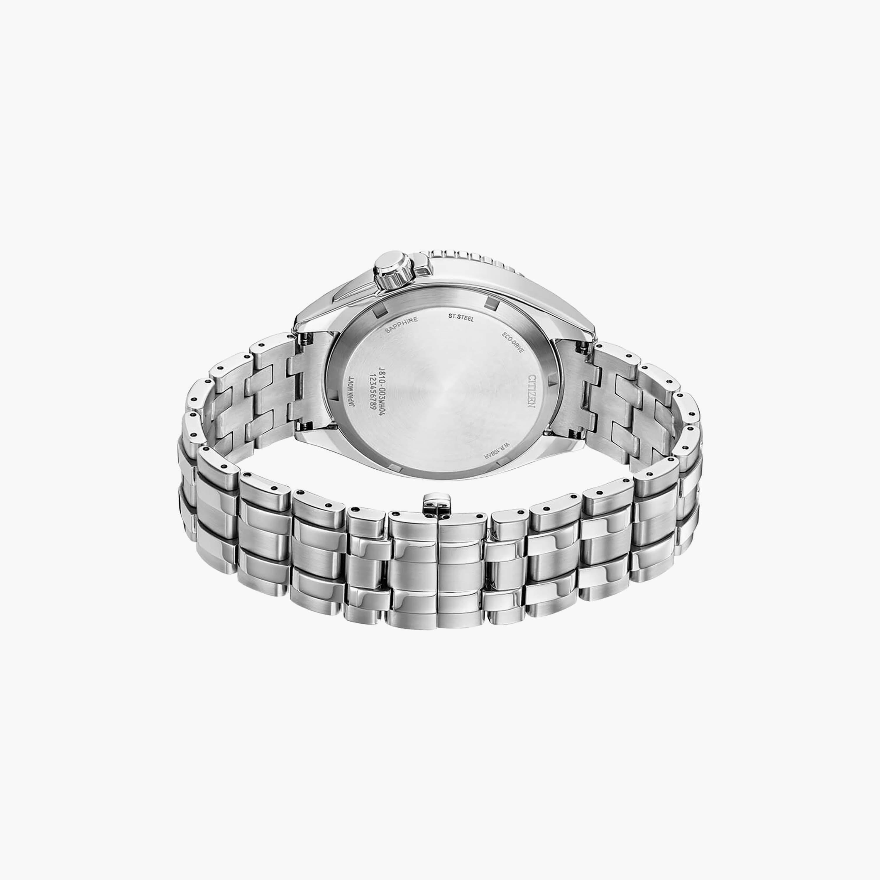 Citizen Eco-Drive Men's 44 MM Silver Analog Stainless Steel Strap Watch | AW1770-53L-men-watchesandjewellery-watches-image-3