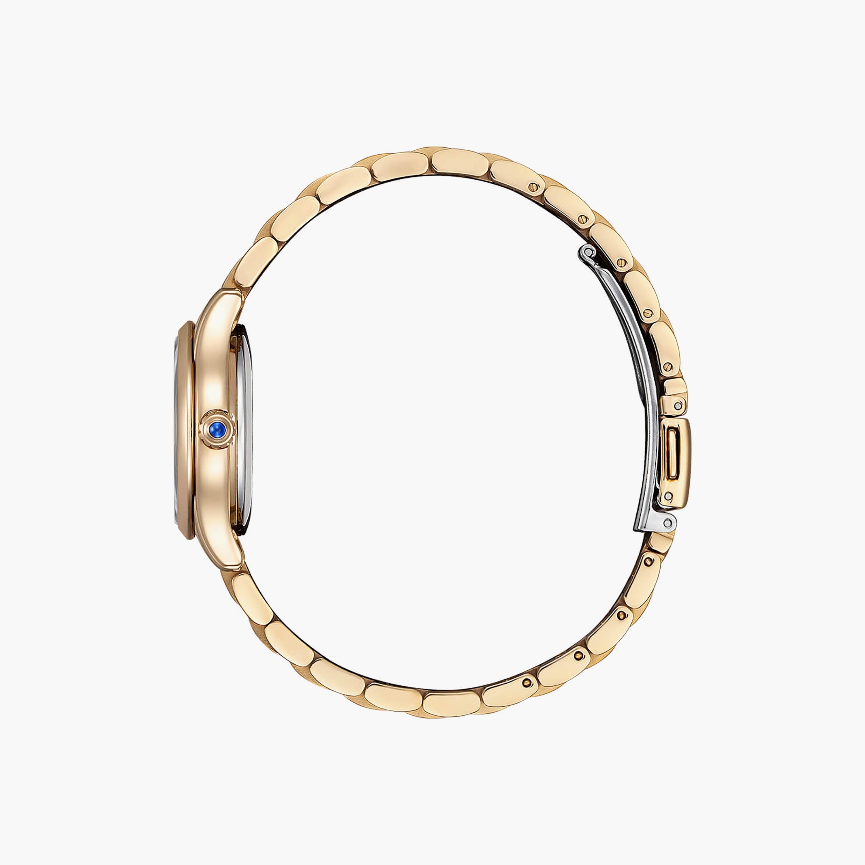 Citizen 29 MM Gold Automatic Stainless Steel Strap Watch | PR1043-80P-women-watchesandjewellery-watches-image-2
