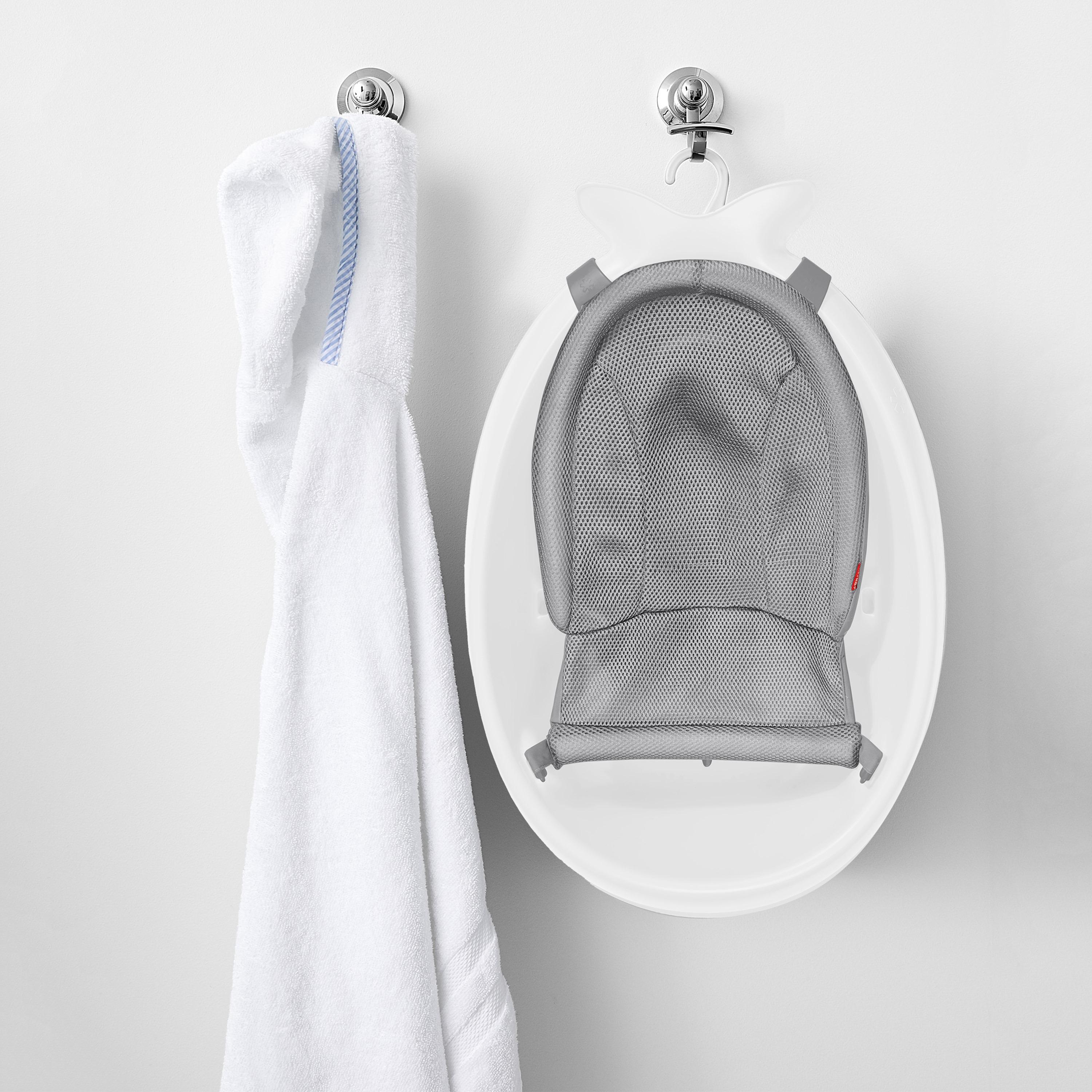 Skip Hop Moby Smart Sling 3-Stage Tub, White-baby-bathandcare-bathtubs-image-3