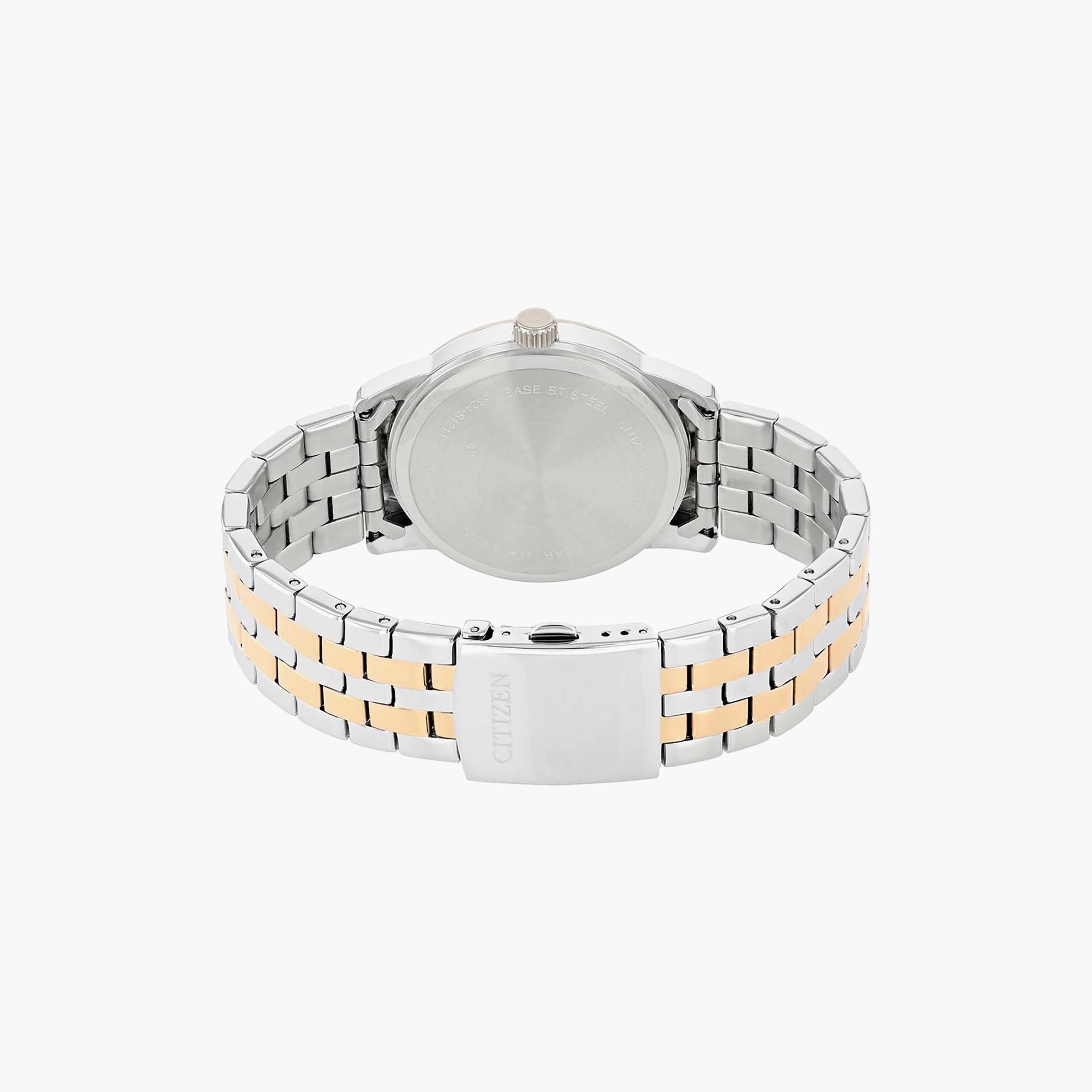 Citizen Men's 42 MM Silver & Rose Gold Analog Stainless Steel Strap Watch | AK5006-58A-men-watchesandjewellery-watches-image-3