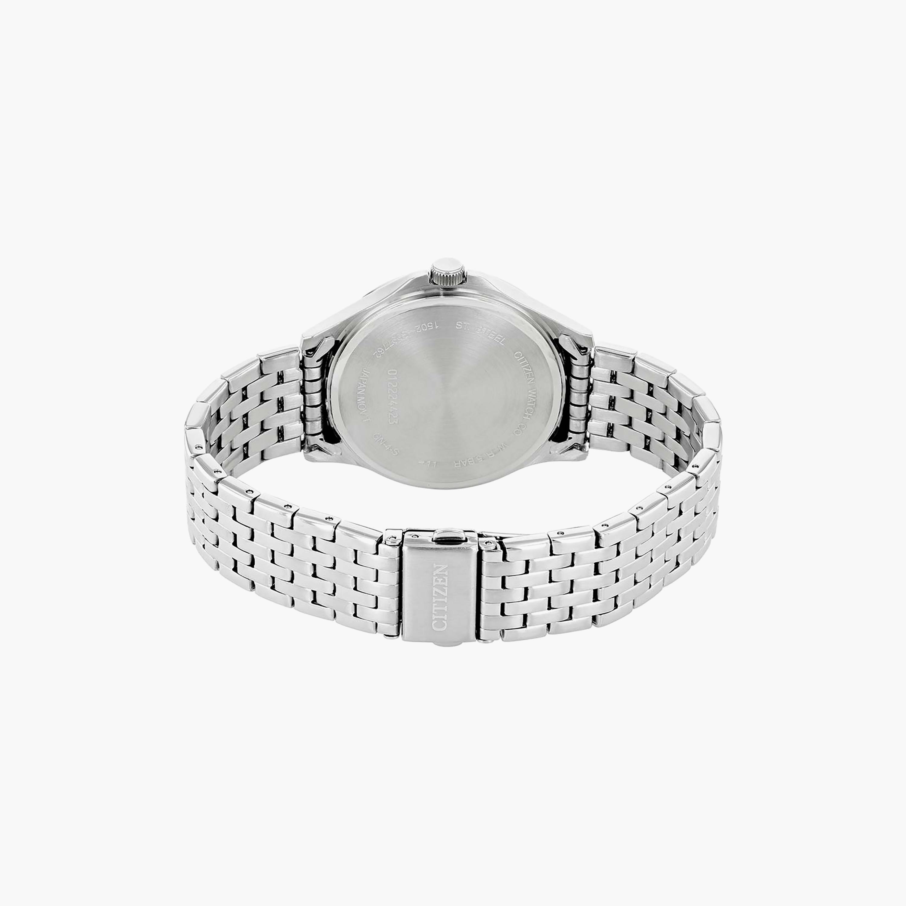 ساعة سيتيزن للرجال ذو 41 ملم بلون فضي مع انالوج بسوار ستانلس ستيل | BF2020-51E-men-watchesandjewellery-watches-image-3
