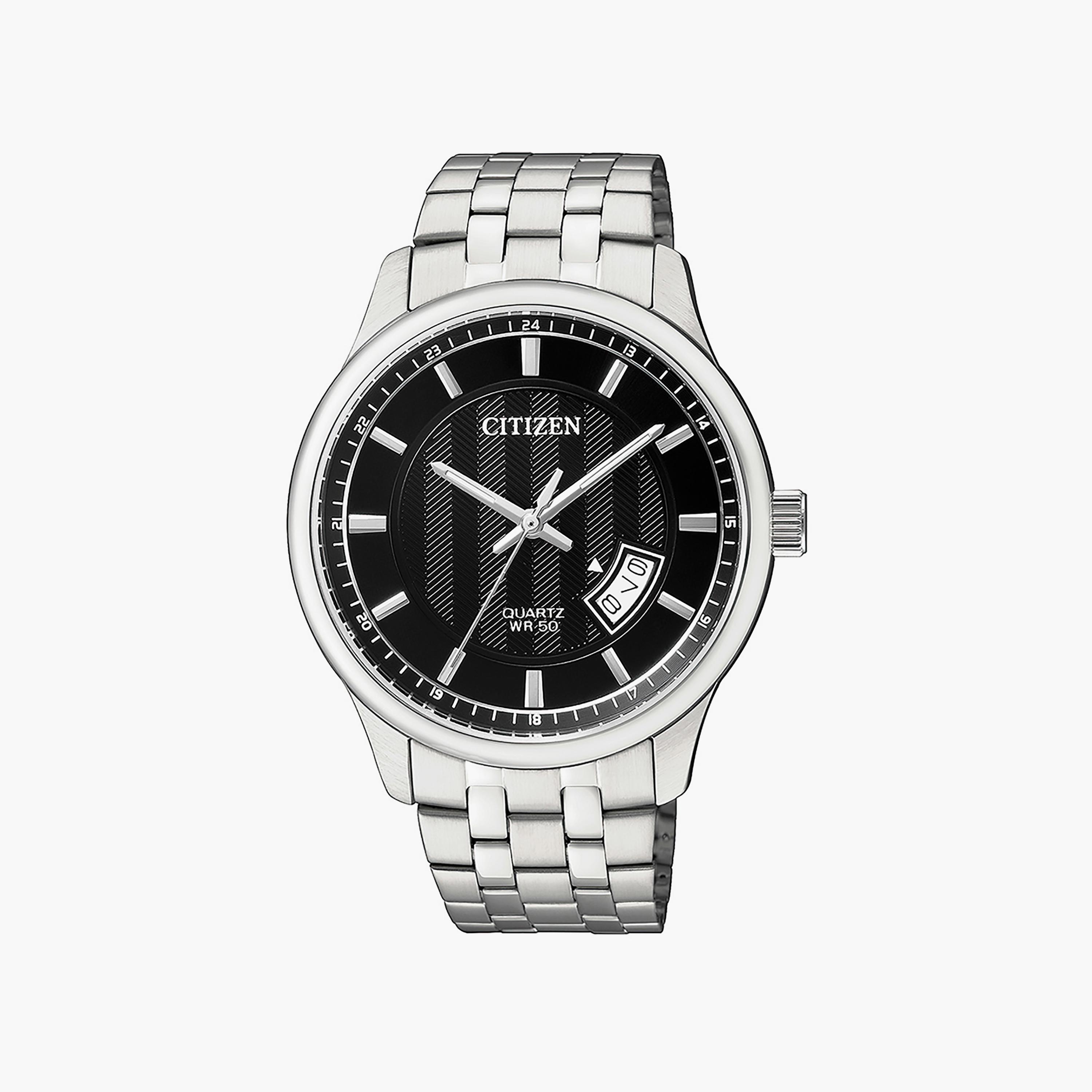 Citizen Men's 40 MM Silver Analog Stainless Steel Strap Watch | BI1050-81E-men-watchesandjewellery-watches-image-1