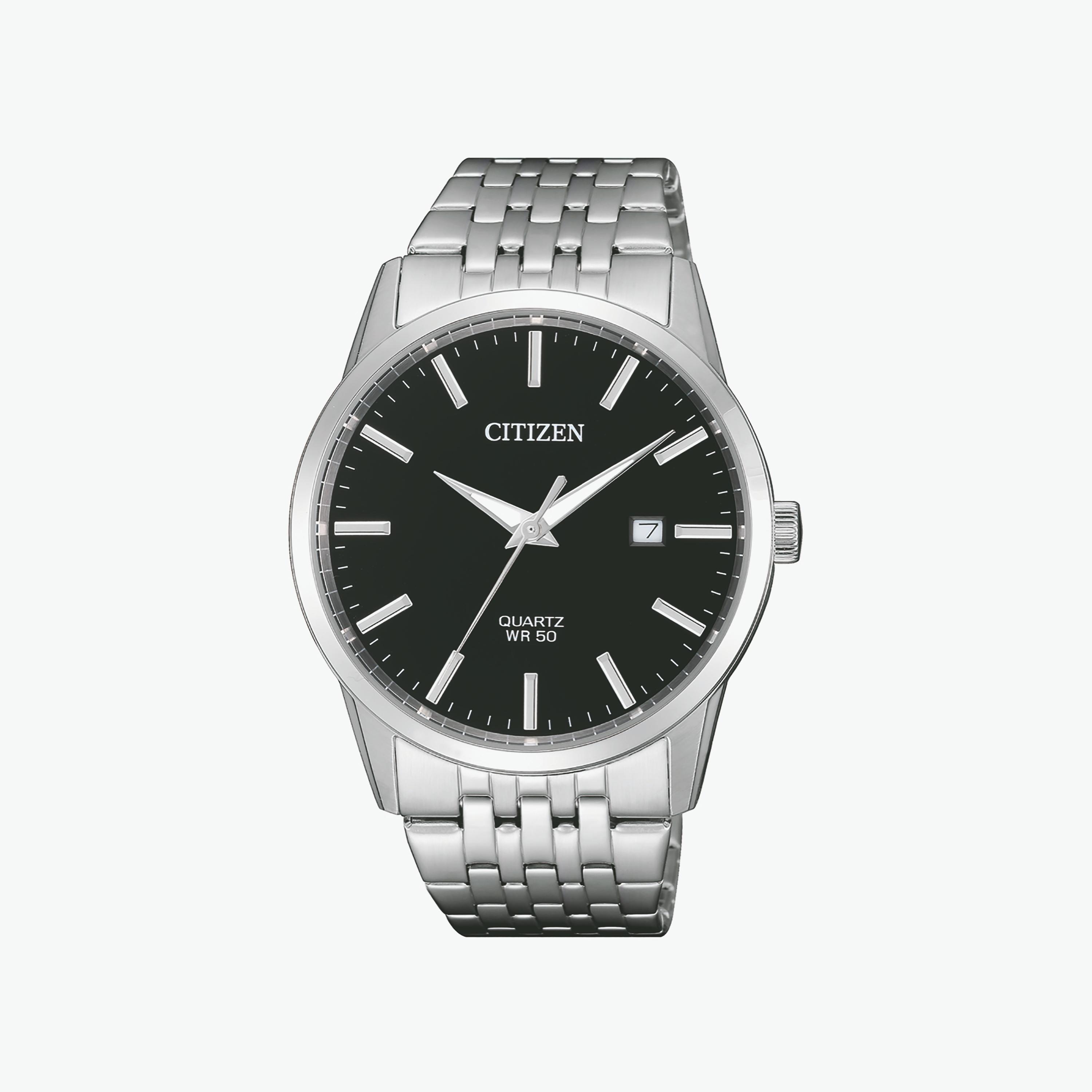 ساعة سيتيزن ذو 39 ملم بلون فضي مع انالوج بسوار ستانلس ستيل | BI5000-87E-women-watchesandjewellery-watches-image-1