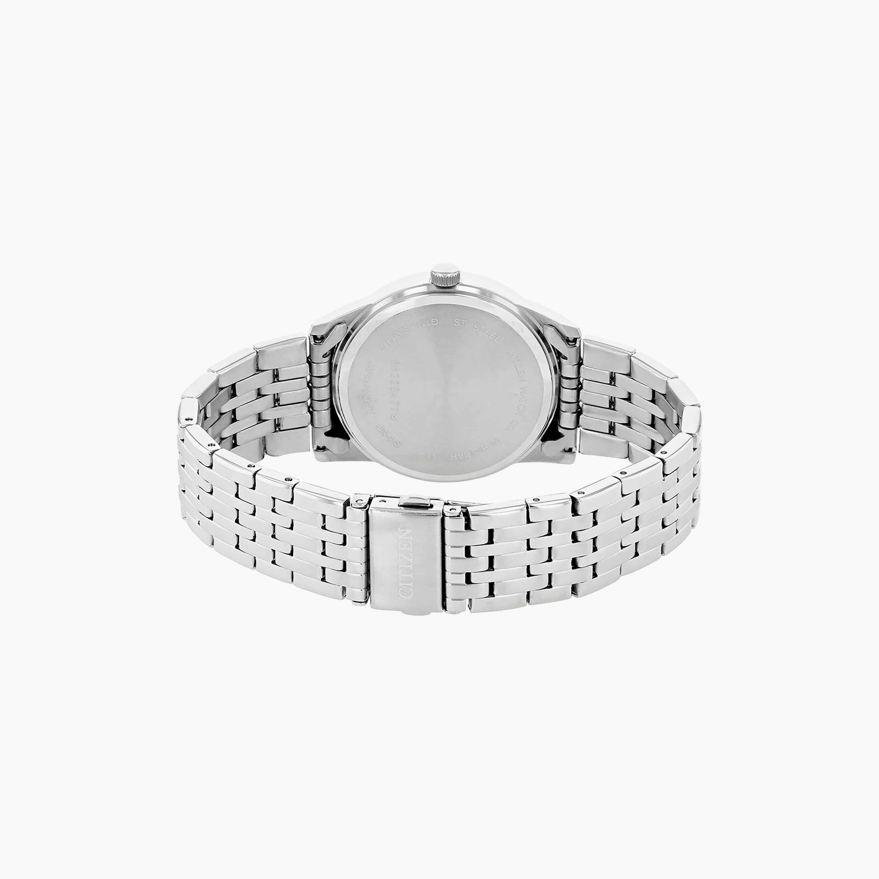 Citizen 39 MM Silver Analog Stainless Steel Strap Watch | BI5000-87E-women-watchesandjewellery-watches-image-3