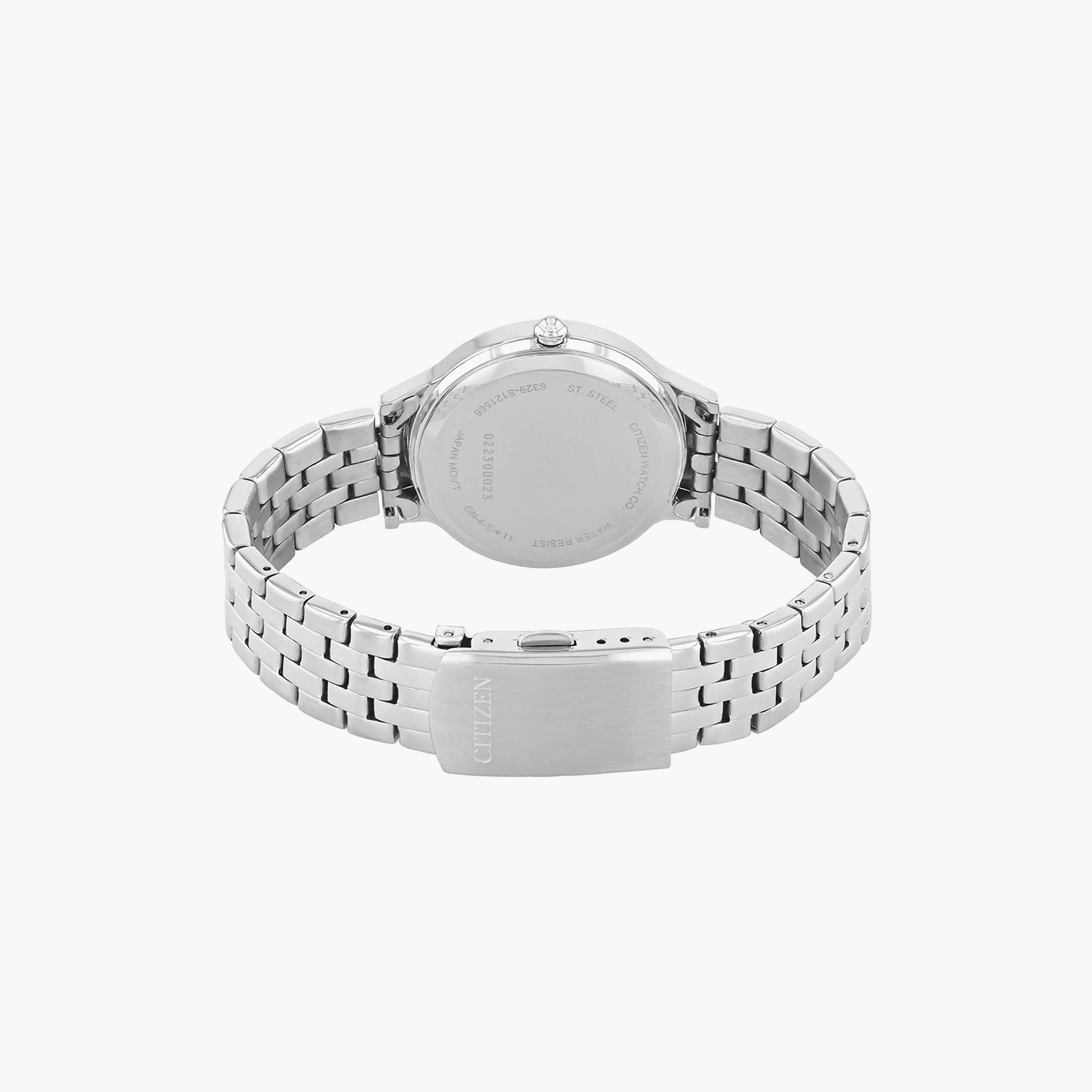 Citizen 33 MM Silver Analog Stainless Steel Strap Watch | ED8180-52X-women-watchesandjewellery-watches-image-3