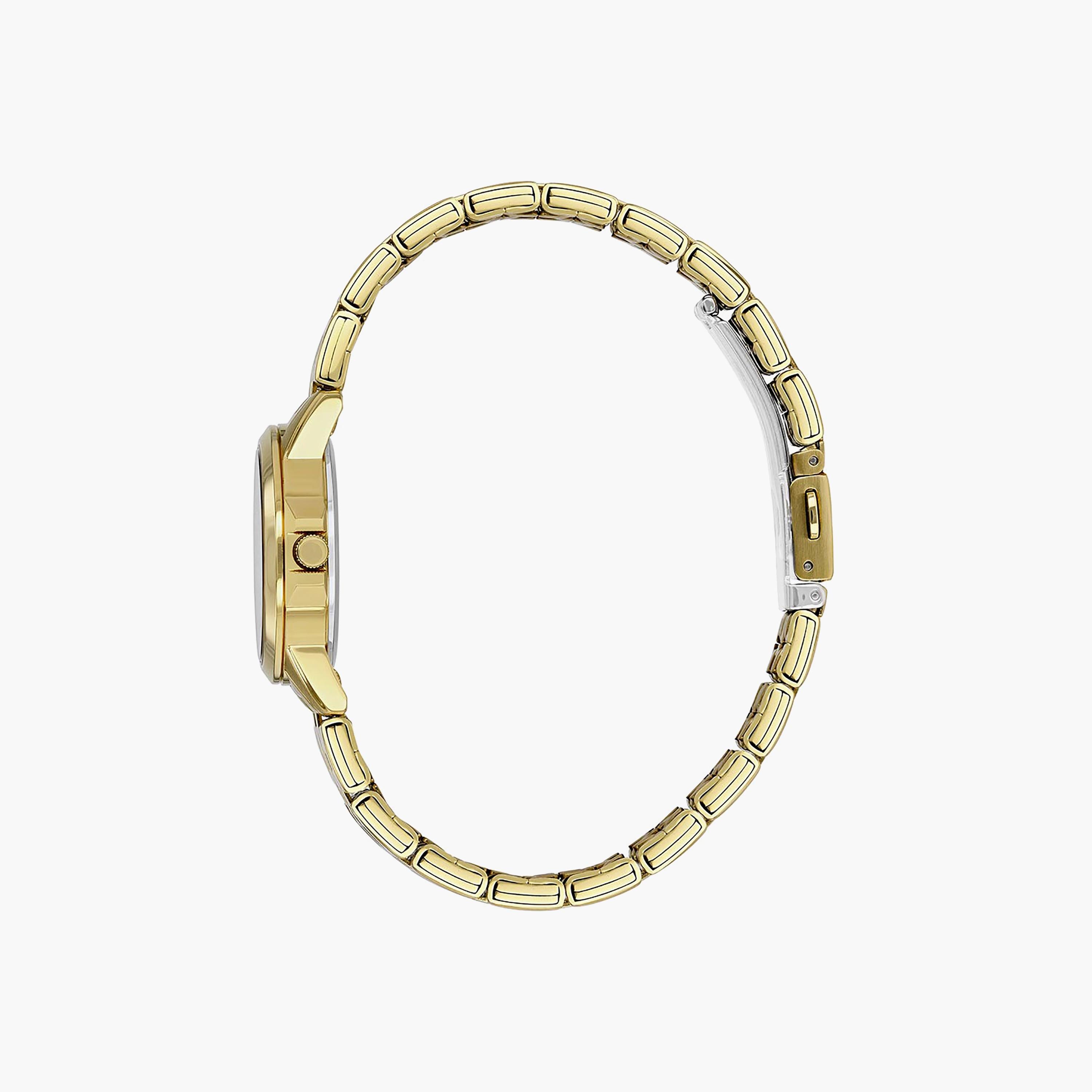 Citizen 27 MM Gold Analog Stainless Steel Strap Watch | EQ0603-59P-women-watchesandjewellery-watches-image-2