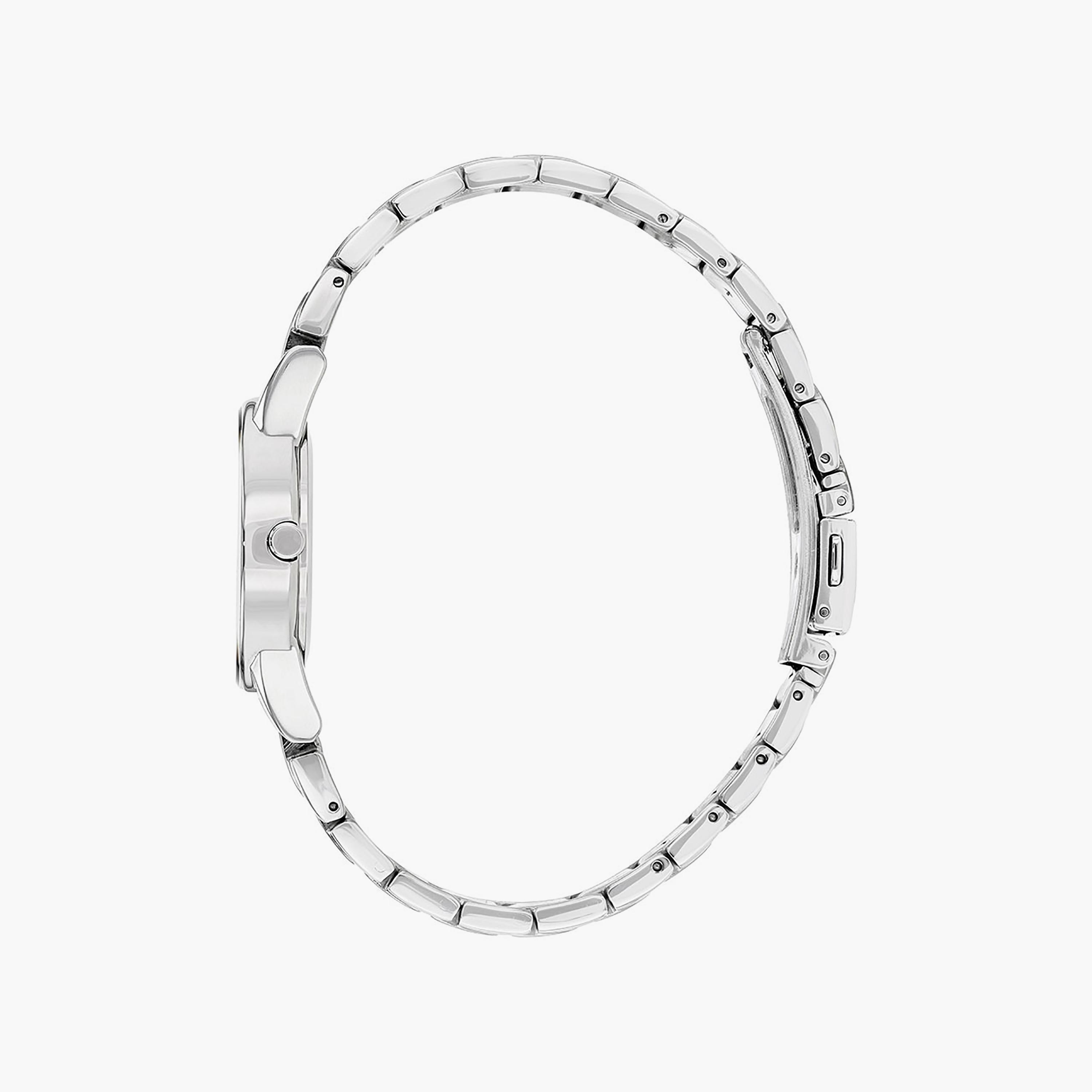 Citizen Eco-Drive 29 MM Silver Analog Stainless Steel Strap Watch | GA1050-51A-women-watchesandjewellery-watches-image-2