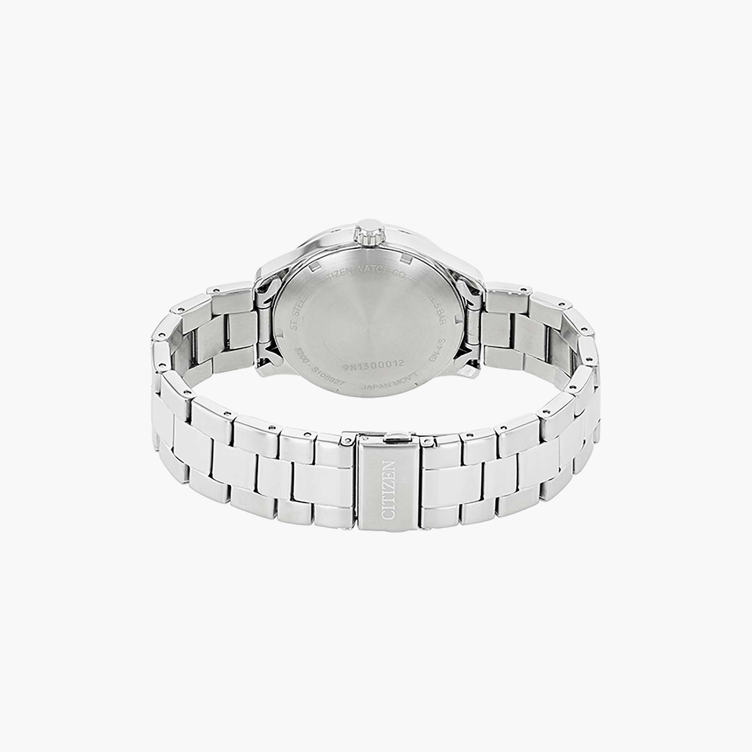 ساعة سيتيزن للرجال ذو 40 ملم بلون فضي مع أوتوماتيكي بسوار ستانلس ستيل | NH8350-83A-men-watchesandjewellery-watches-image-3
