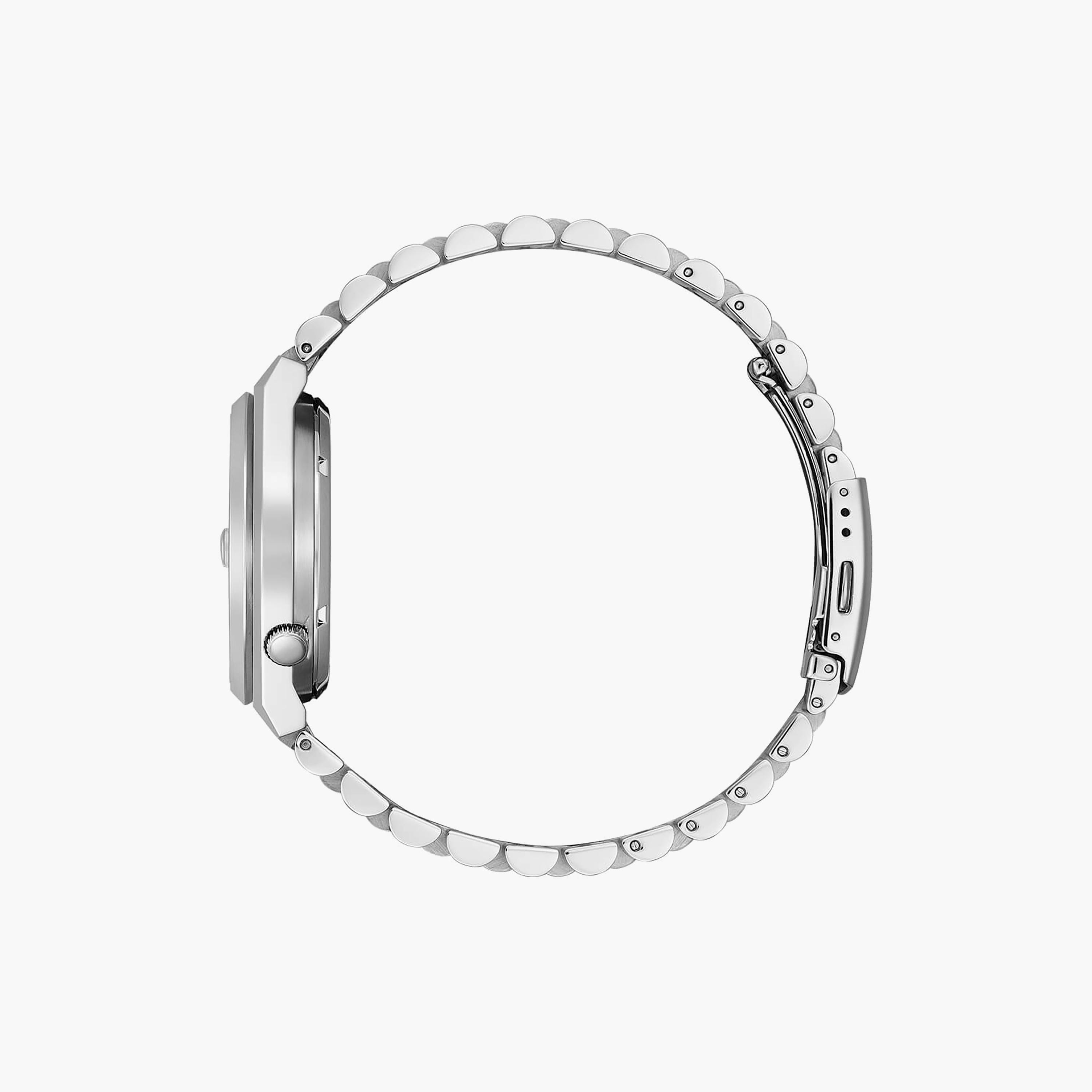 ساعة سيتيزن للرجال ذو 40 ملم بلون فضي مع أوتوماتيكي بسوار ستانلس ستيل | NJ0150-81L-men-watchesandjewellery-watches-image-2