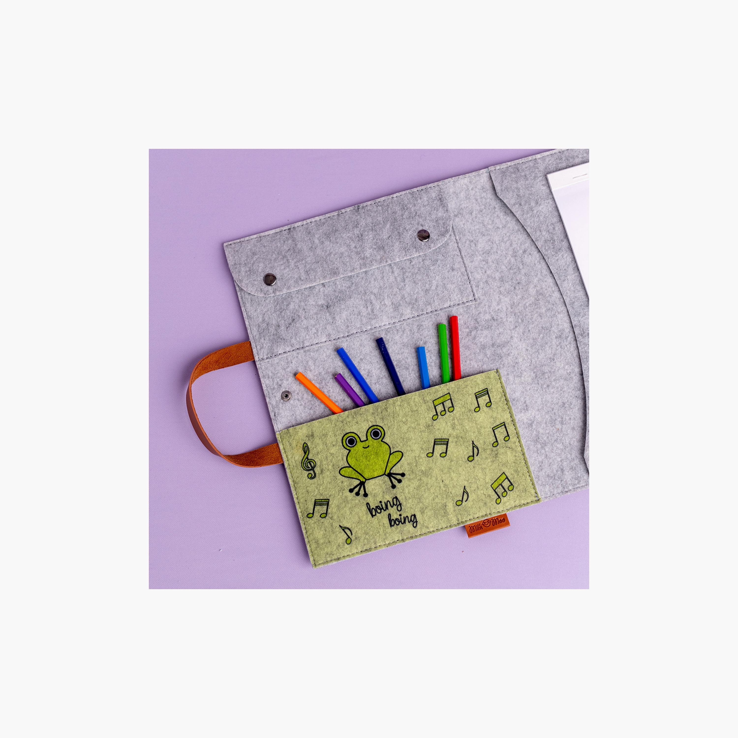Milk&Moo Cacha Frog  Activity Board for Toddlers-girls-accessories-bags-image-4