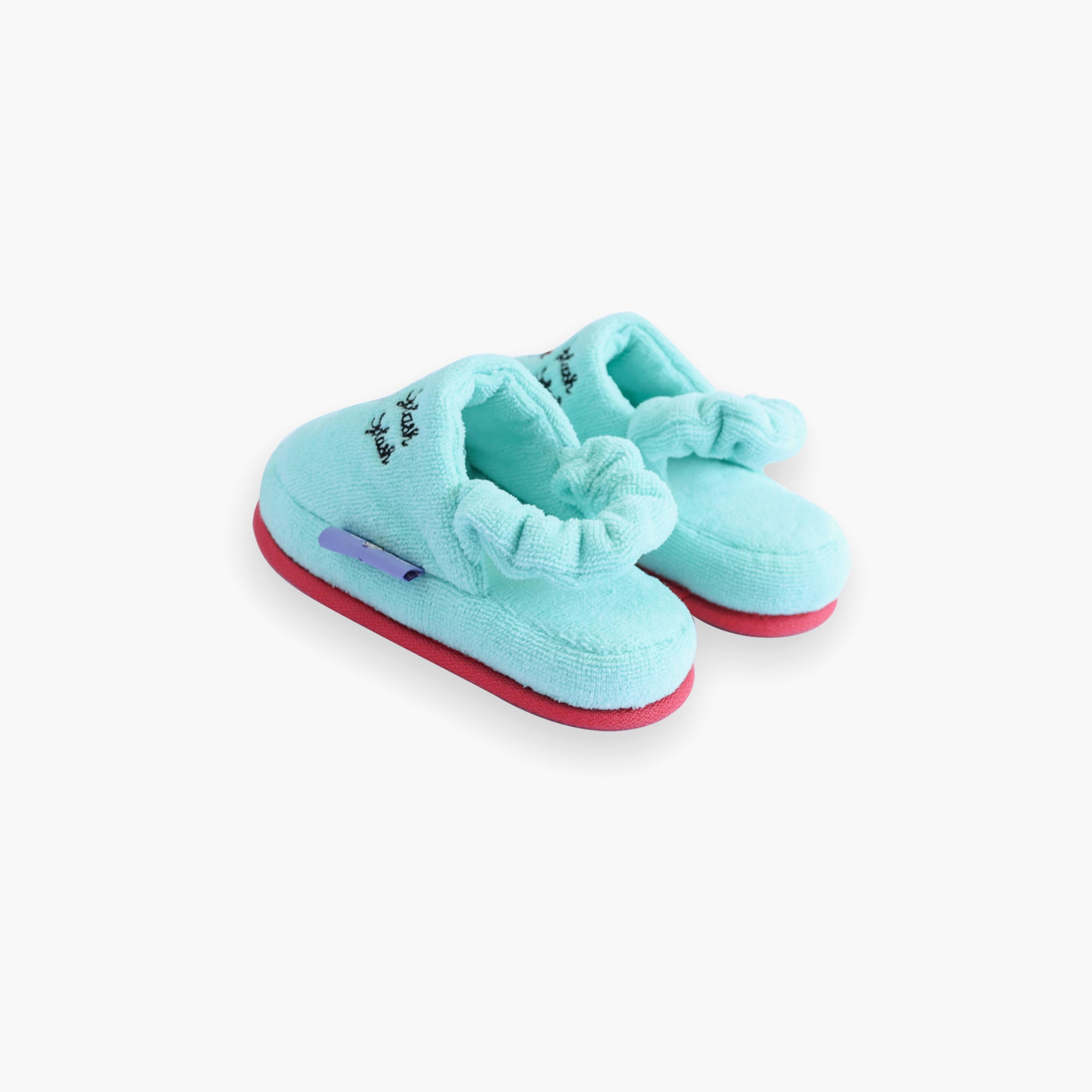 Milk&Moo Kids Poncho and House Slippers - Sailor Octopus, Size 29-30 cm-baby-boys-shoes-flipflopsandslides-image-4