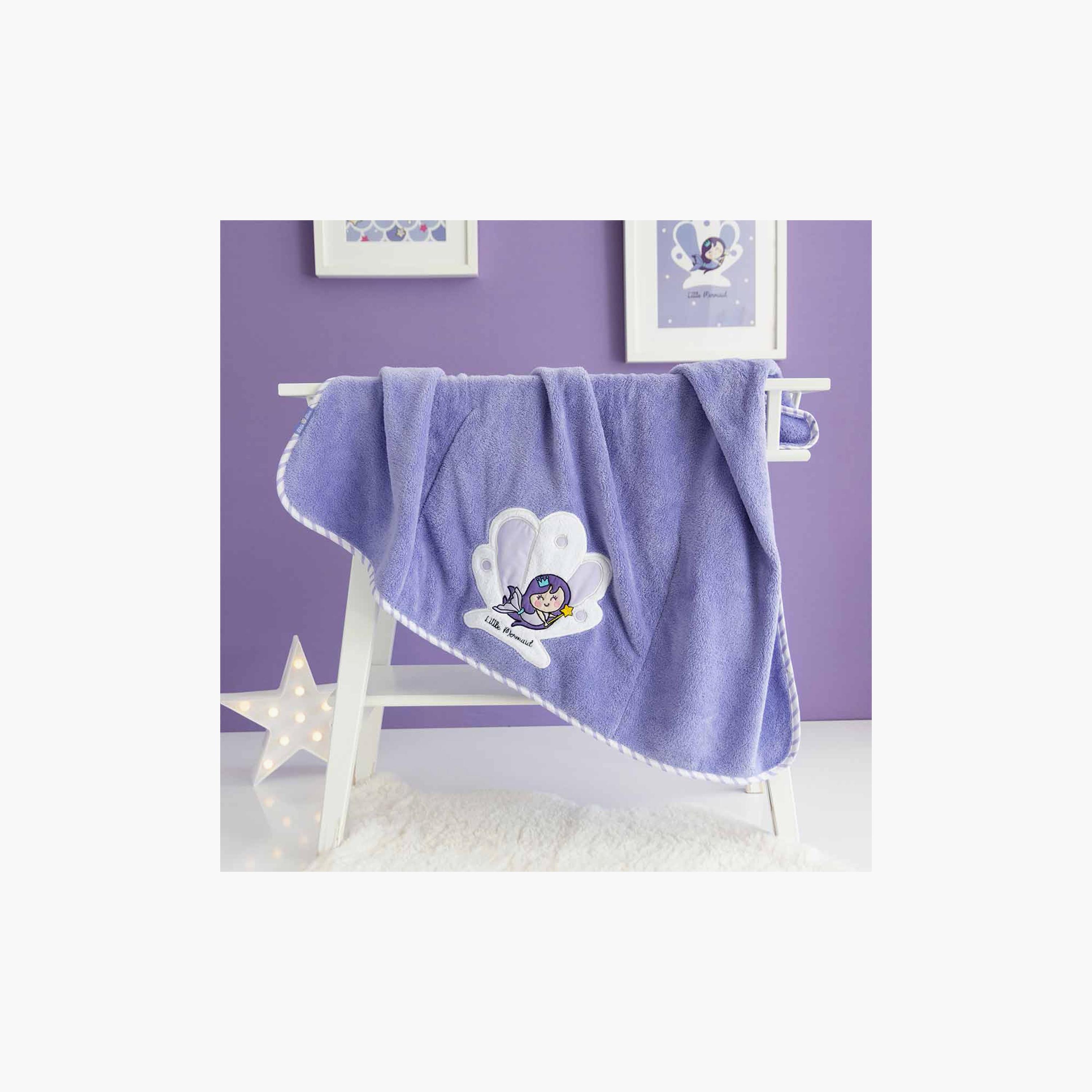 Milk&Moo Little Mermaid Swaddle Blanket for Stroller-baby-nursery-blanketsandswaddles-swaddlesandsleepingbags-image-3