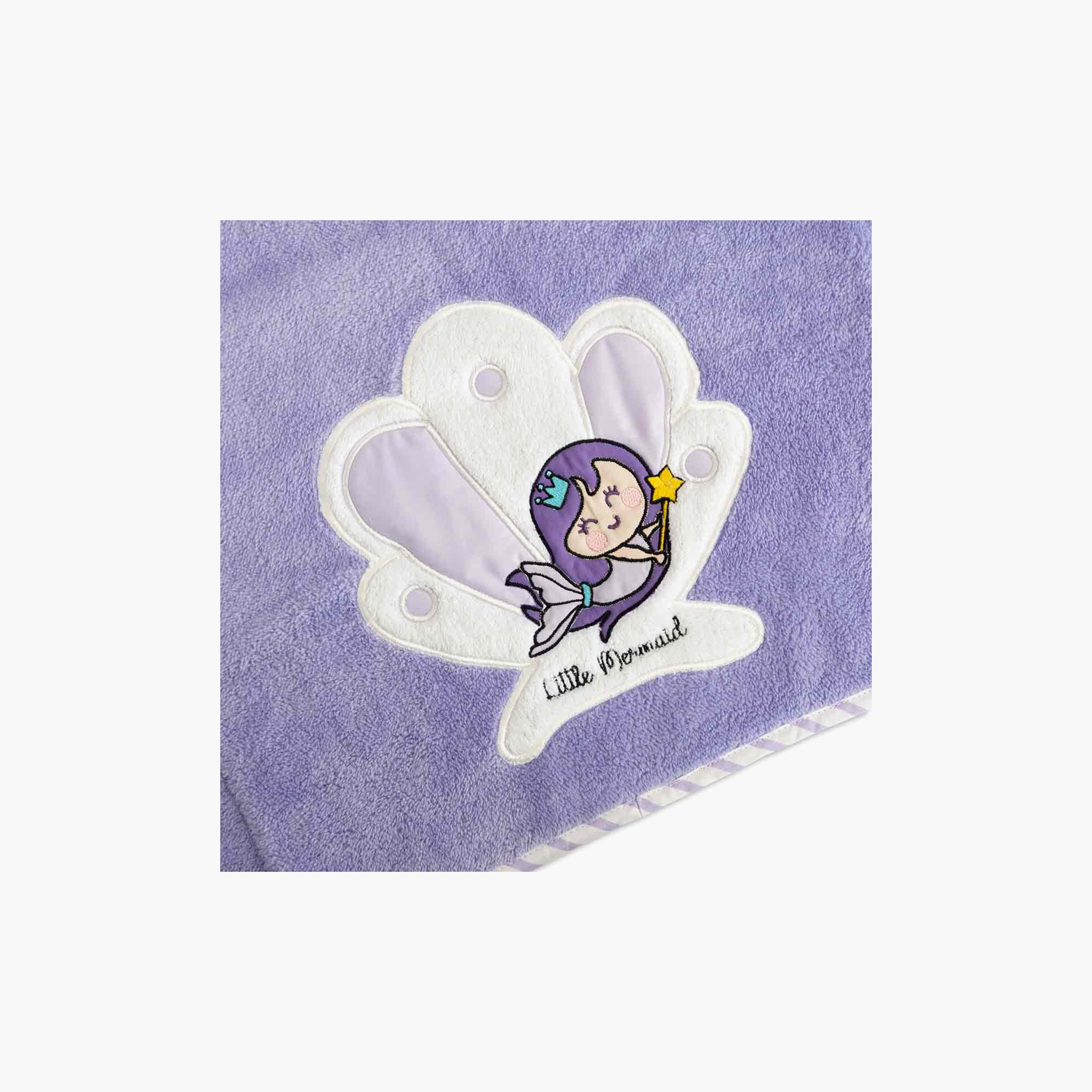 Milk&Moo Little Mermaid Swaddle Blanket for Stroller-baby-nursery-blanketsandswaddles-swaddlesandsleepingbags-image-5