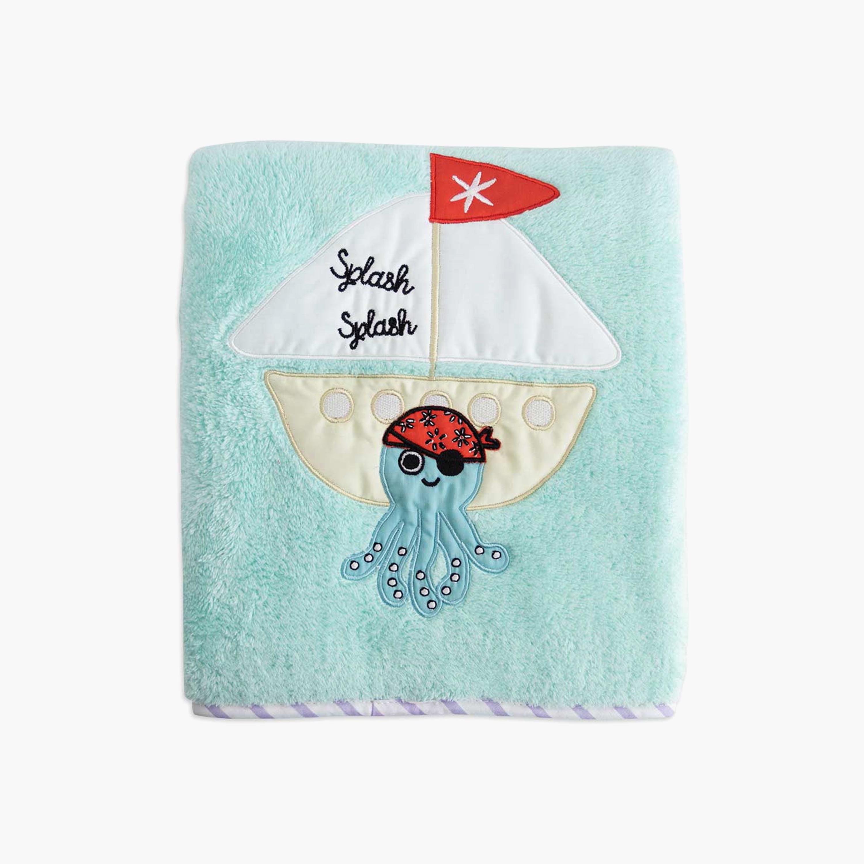 Milk&Moo Sailor Octopus Swaddle Blanket for Stroller-baby-nursery-blanketsandswaddles-swaddlesandsleepingbags-image-1