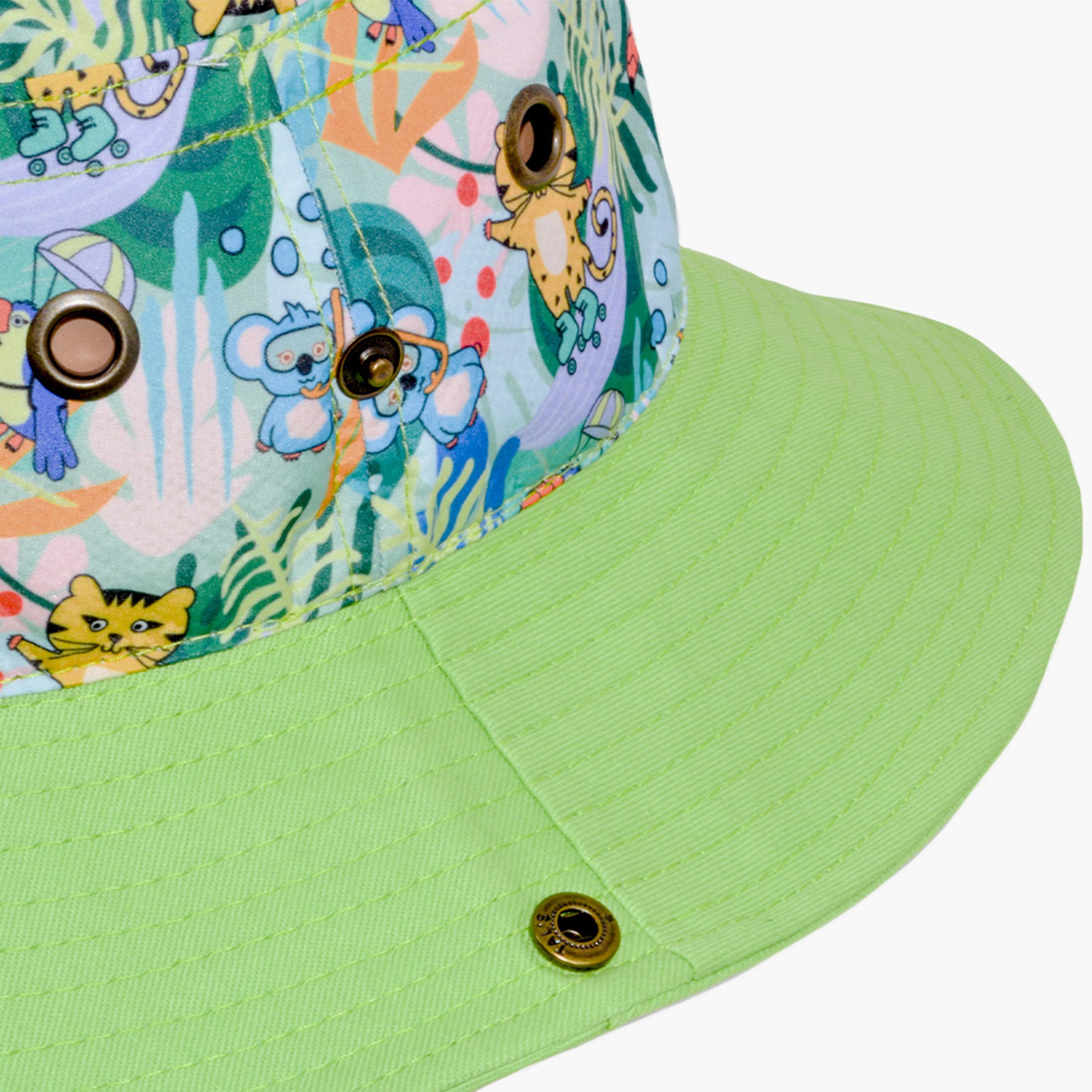 Milk&Moo Kids Hat - Jungle Friends-boys-accessories-caps-image-4