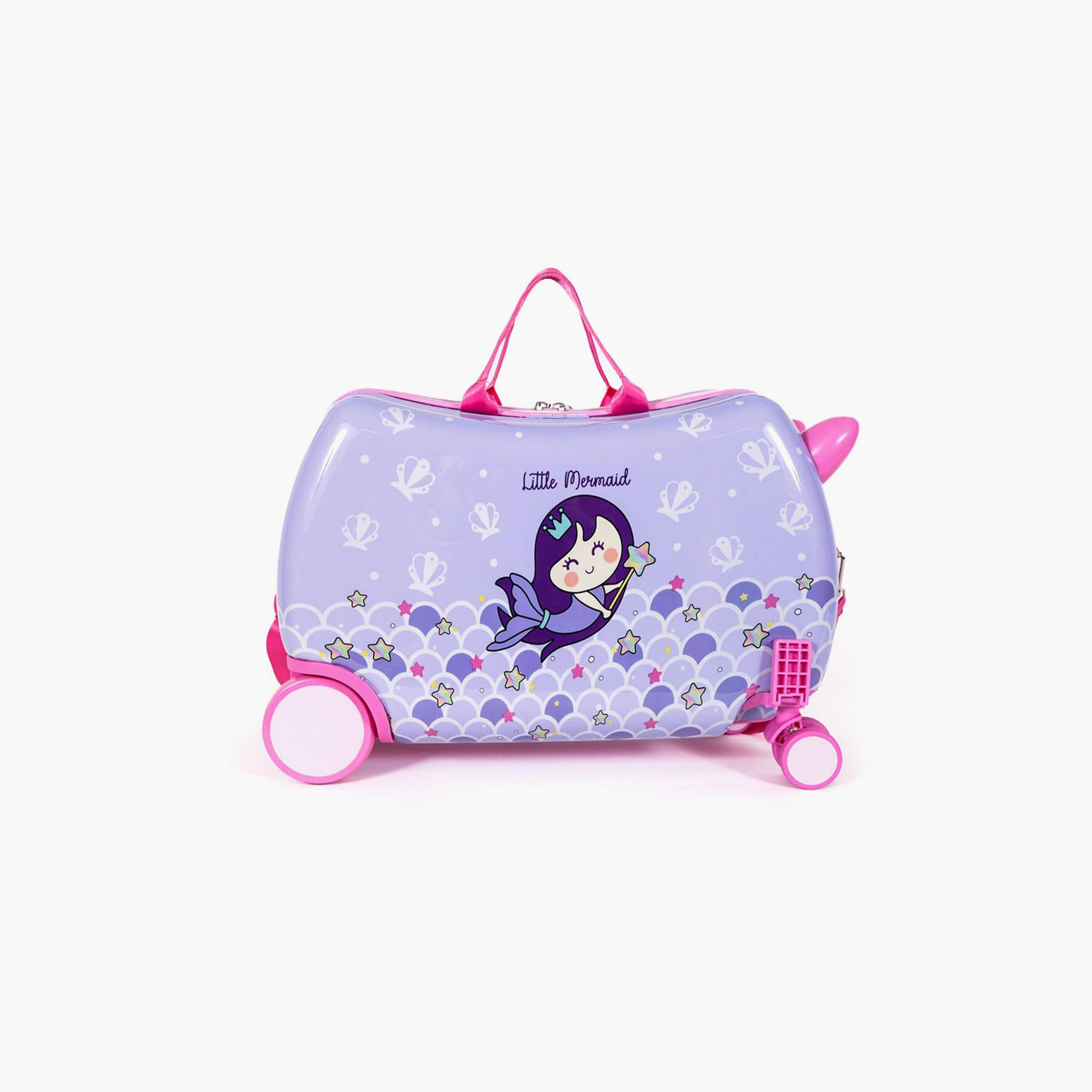 Milk&Moo Rideable Kids Suitcase - Little Mermaid-travel-kidstrolleyandbags-image-2