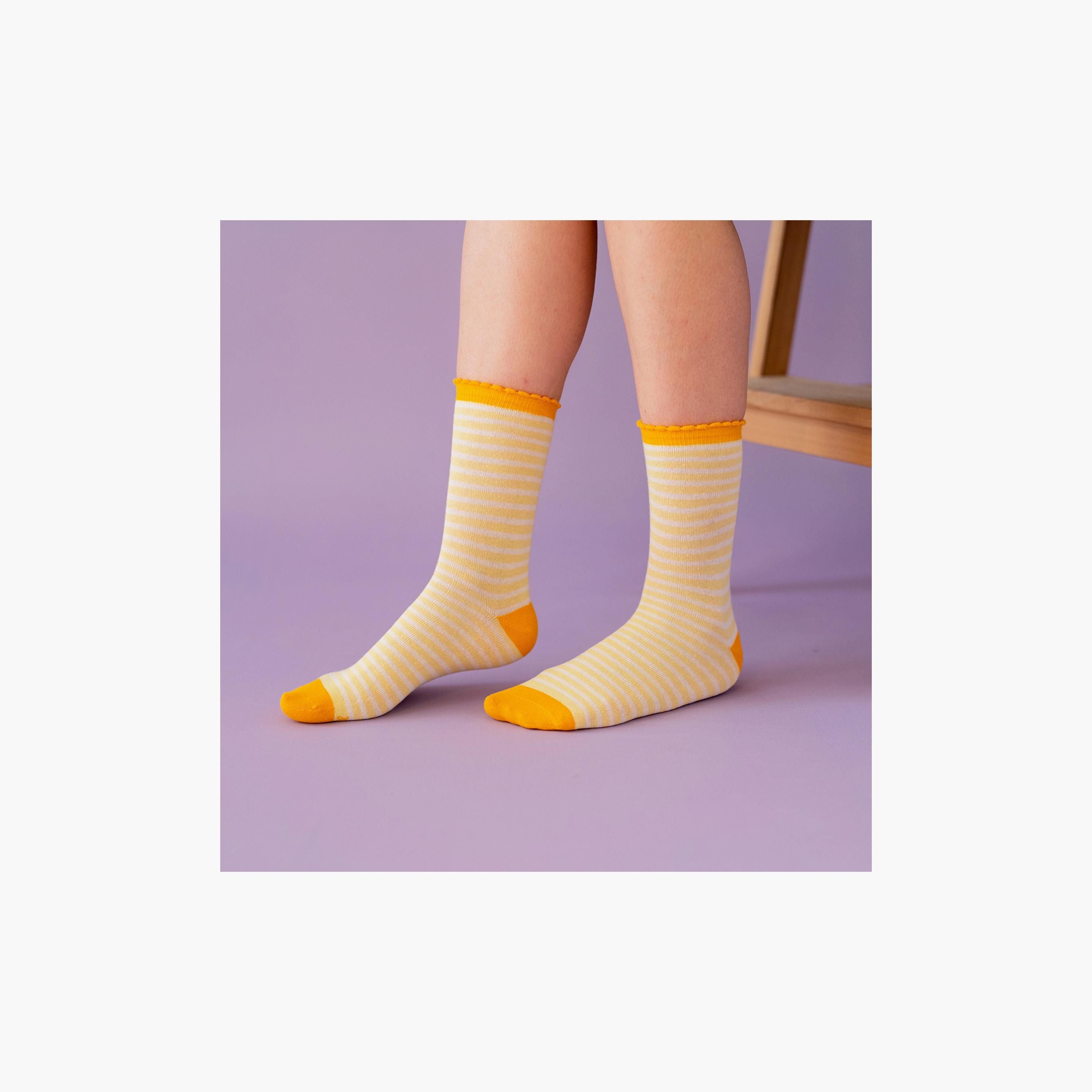 Milk&Moo 4-Pairs Buzzy Bee and Chancin Mother Socks-baby-boys-accessories-socks-image-3