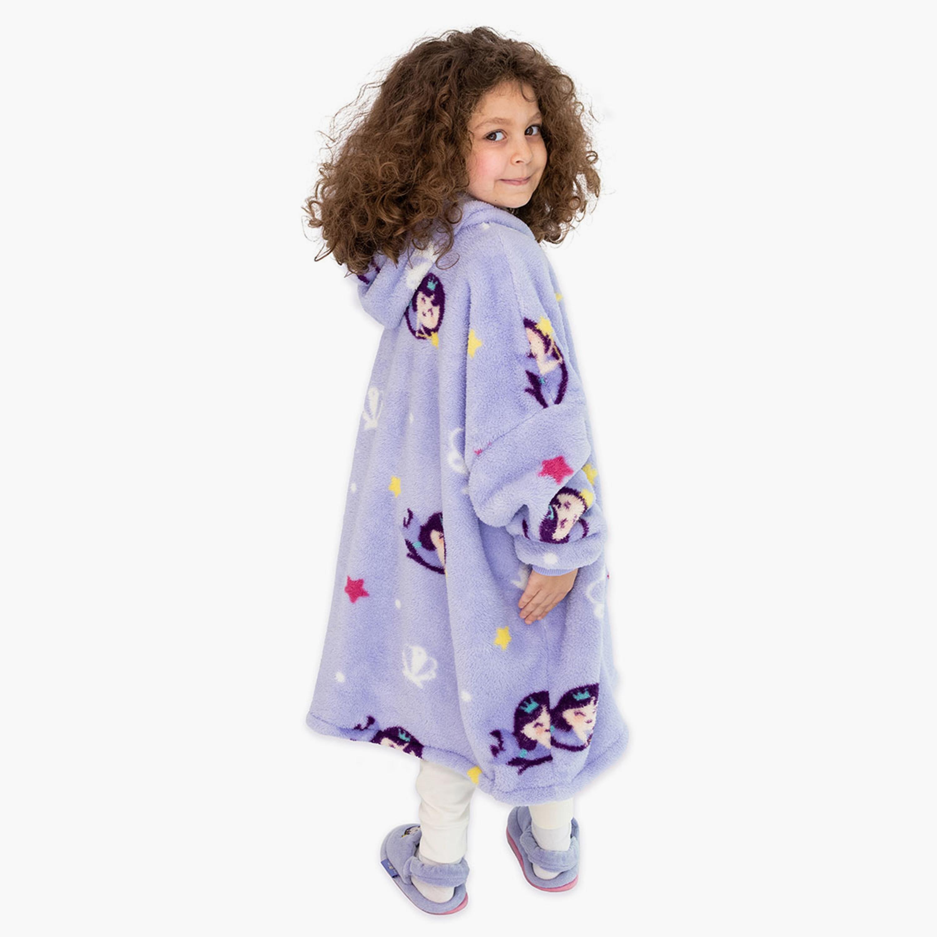 Milk&Moo Little Mermaid Wearable Blanket Hoodie-baby-nursery-blanketsandswaddles-receivingblankets-image-5