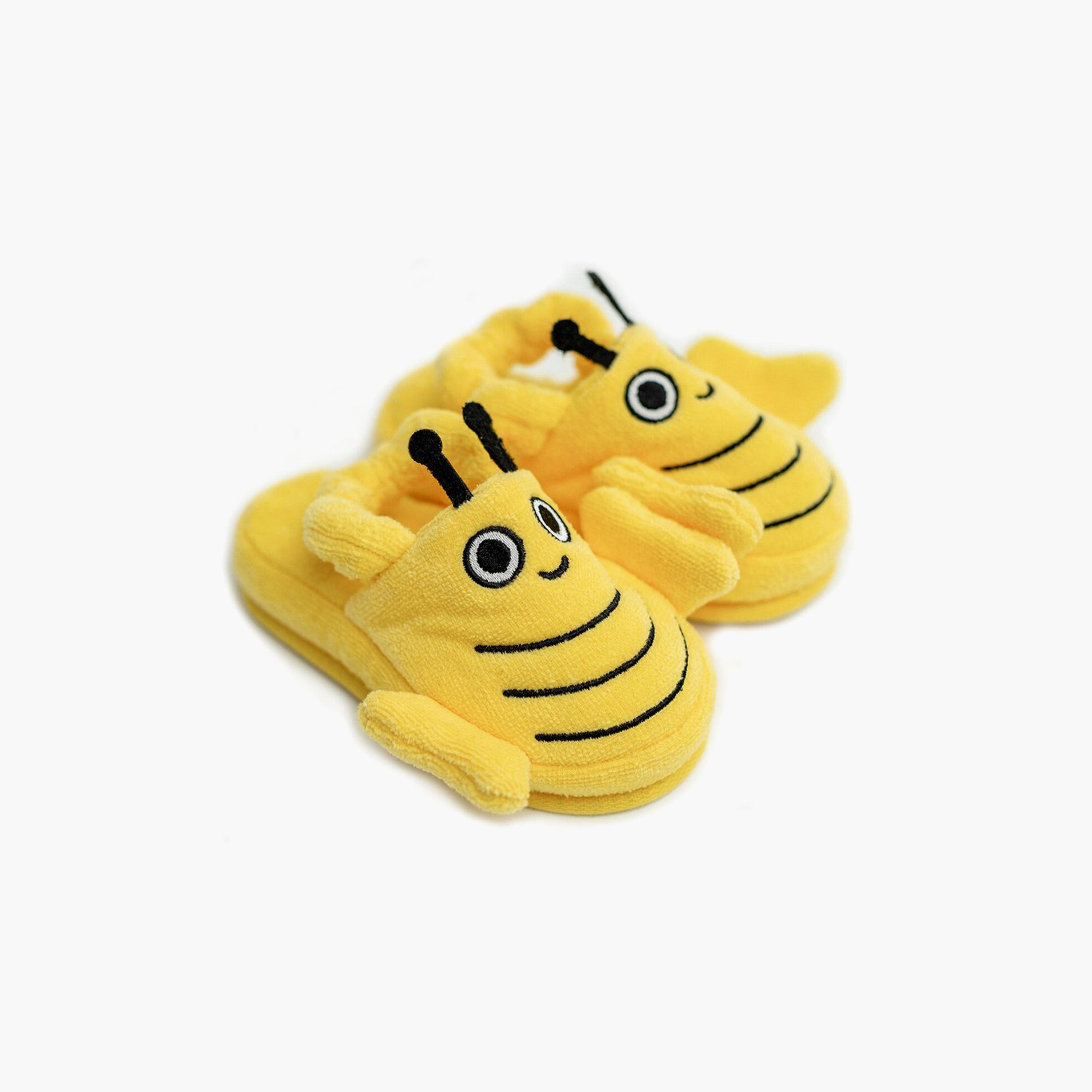 Milk&Moo Buzzy Bee Toddler Slippers, Size 28-29 cm-baby-boys-shoes-flipflopsandslides-image-5