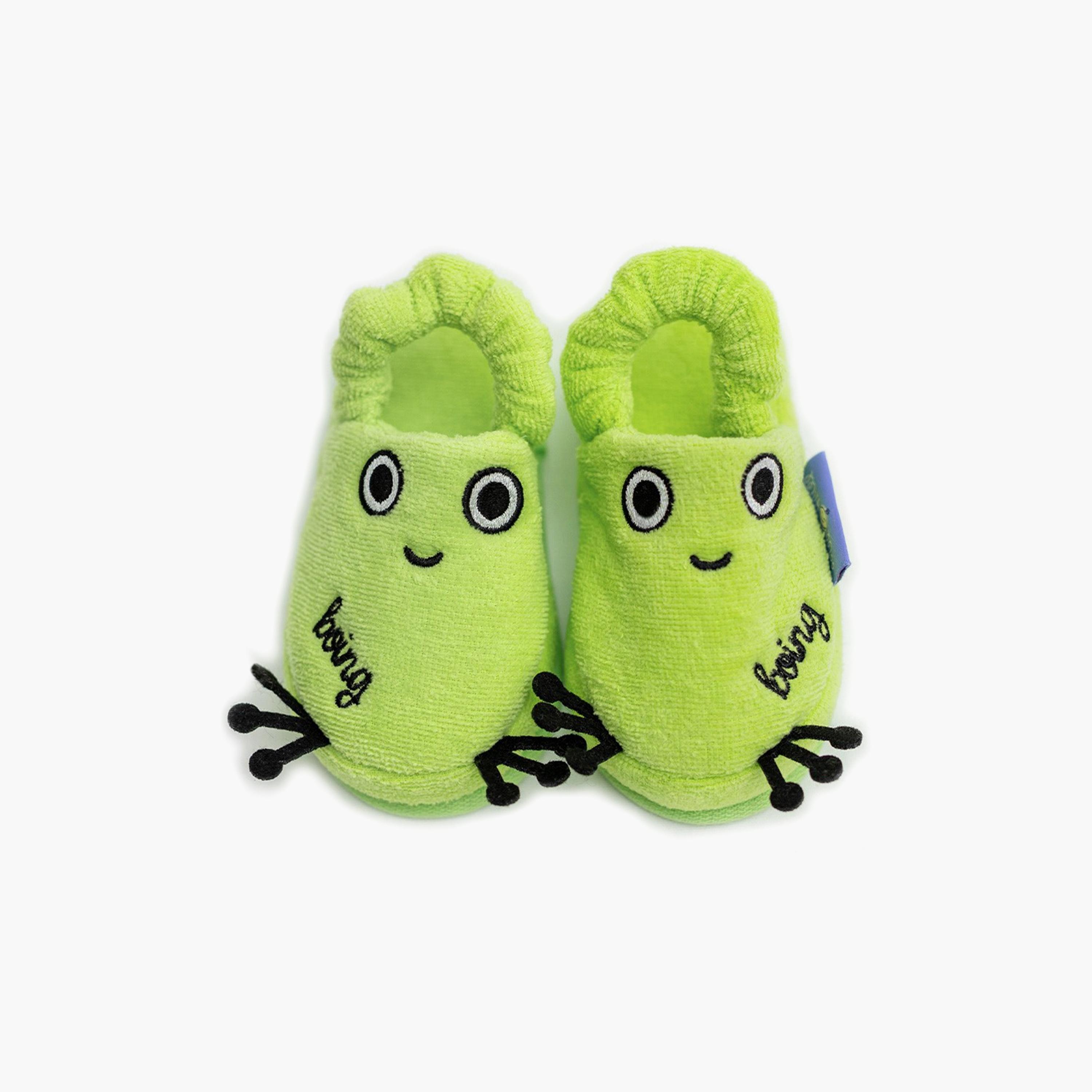 Milk&Moo Cacha Frog Toddler Slippers, Size 28-29 cm-baby-boys-shoes-flipflopsandslides-image-1