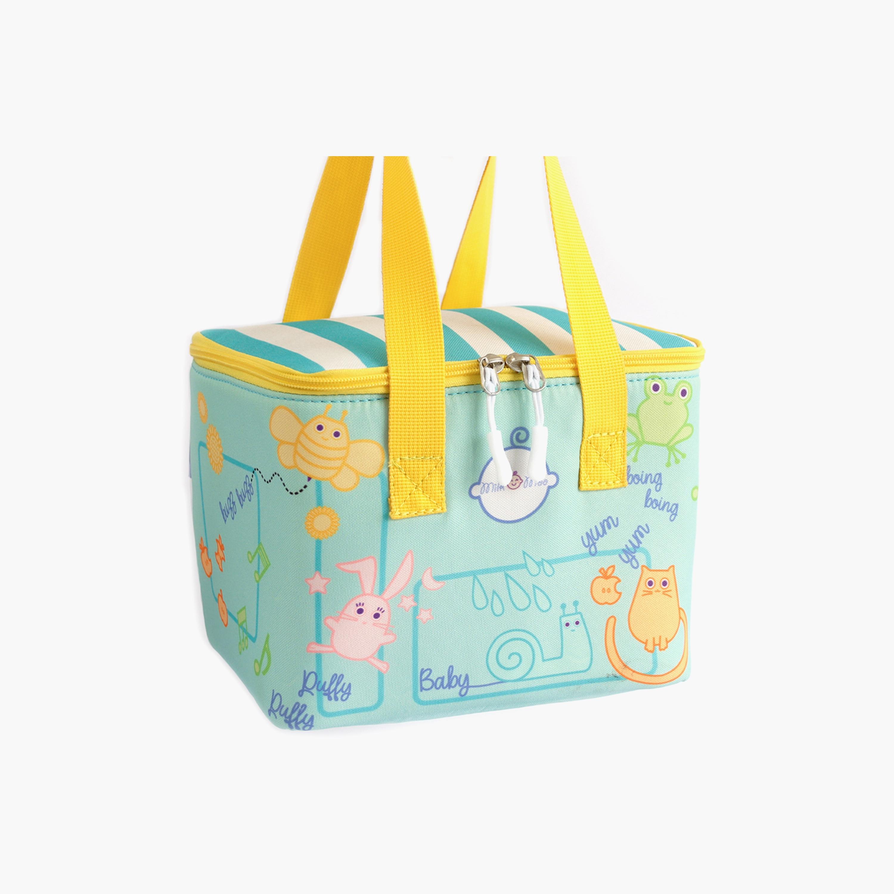 Milk&Moo Insulated Lunch Box, Turquoise-school-lunchessentials-lunchbags-image-3