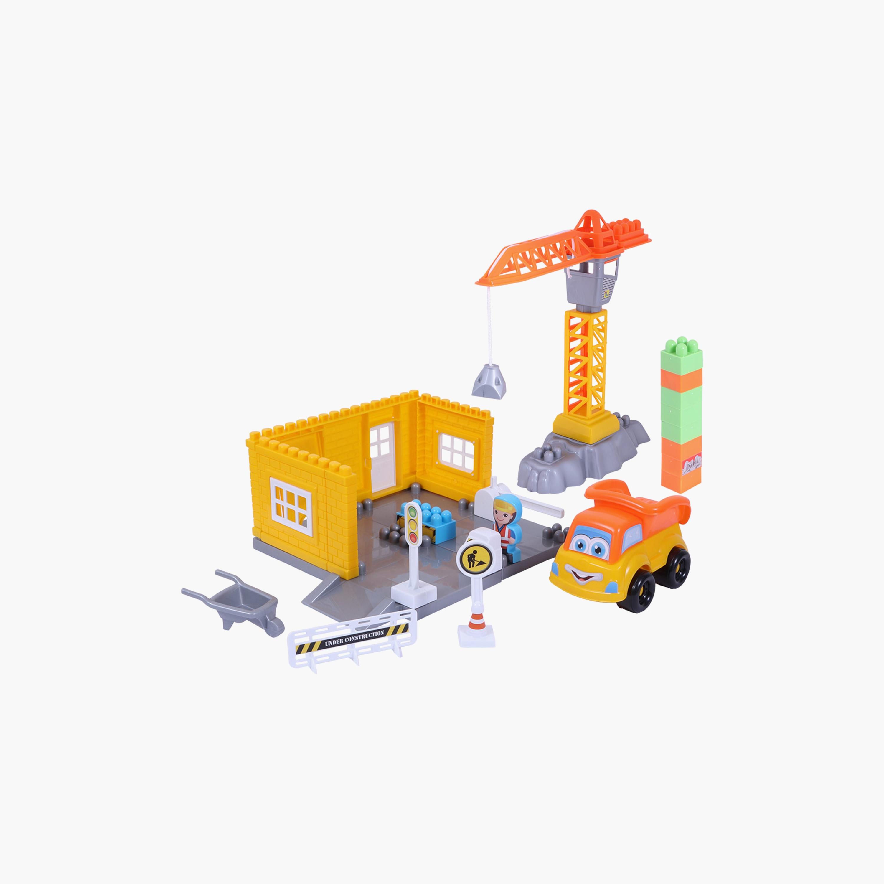 Ogi Mogi Toys 44-Piece Construction Blocks & Crane-toys-buildingblocks-constructionsets-image-1