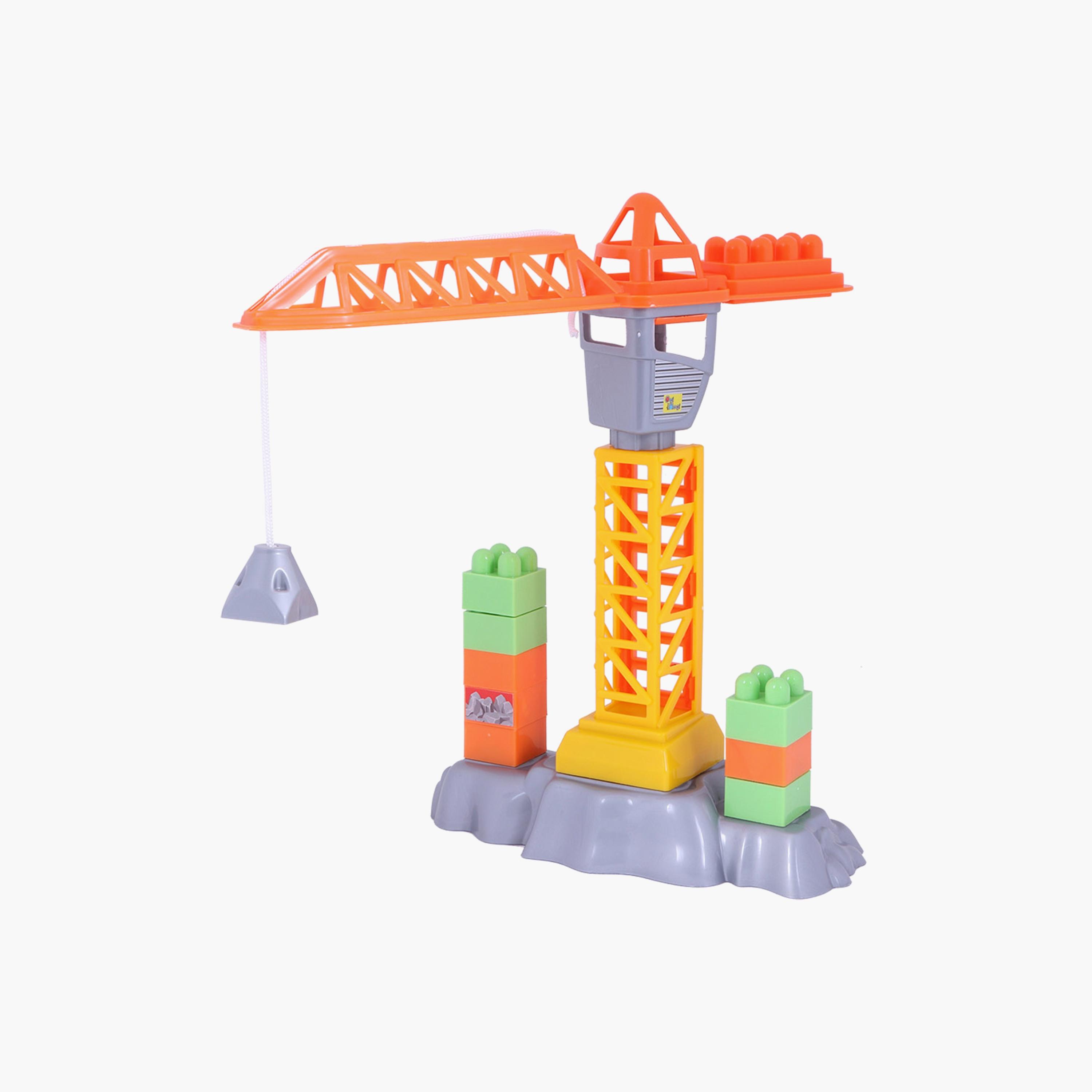 Ogi Mogi Toys 44-Piece Construction Blocks & Crane-toys-buildingblocks-constructionsets-image-3