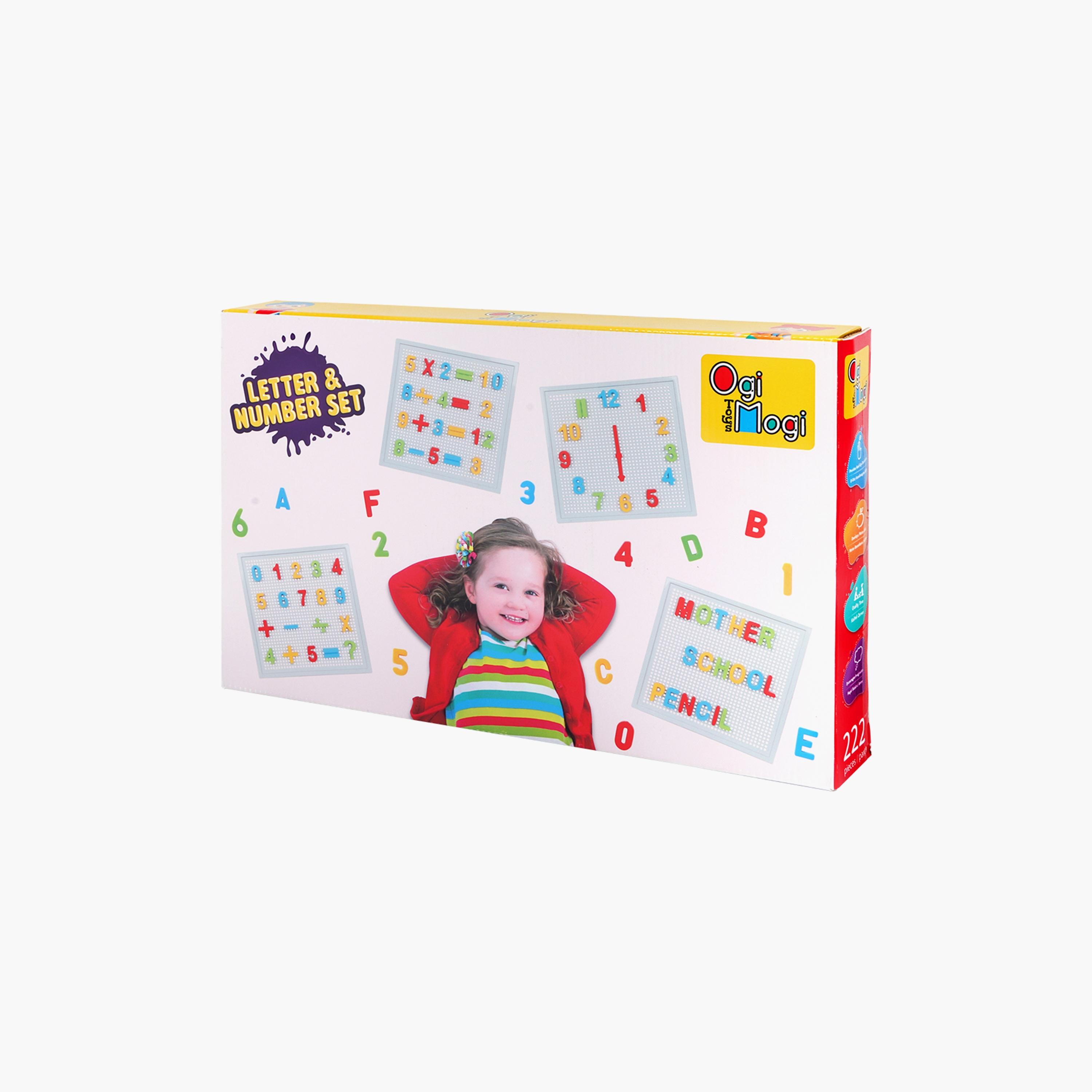 مجموعة من 222 قطعة من الحروف والأرقام من أوجي موجي تويز-toys-babyandtoddlertoys-learningtoys-image-4