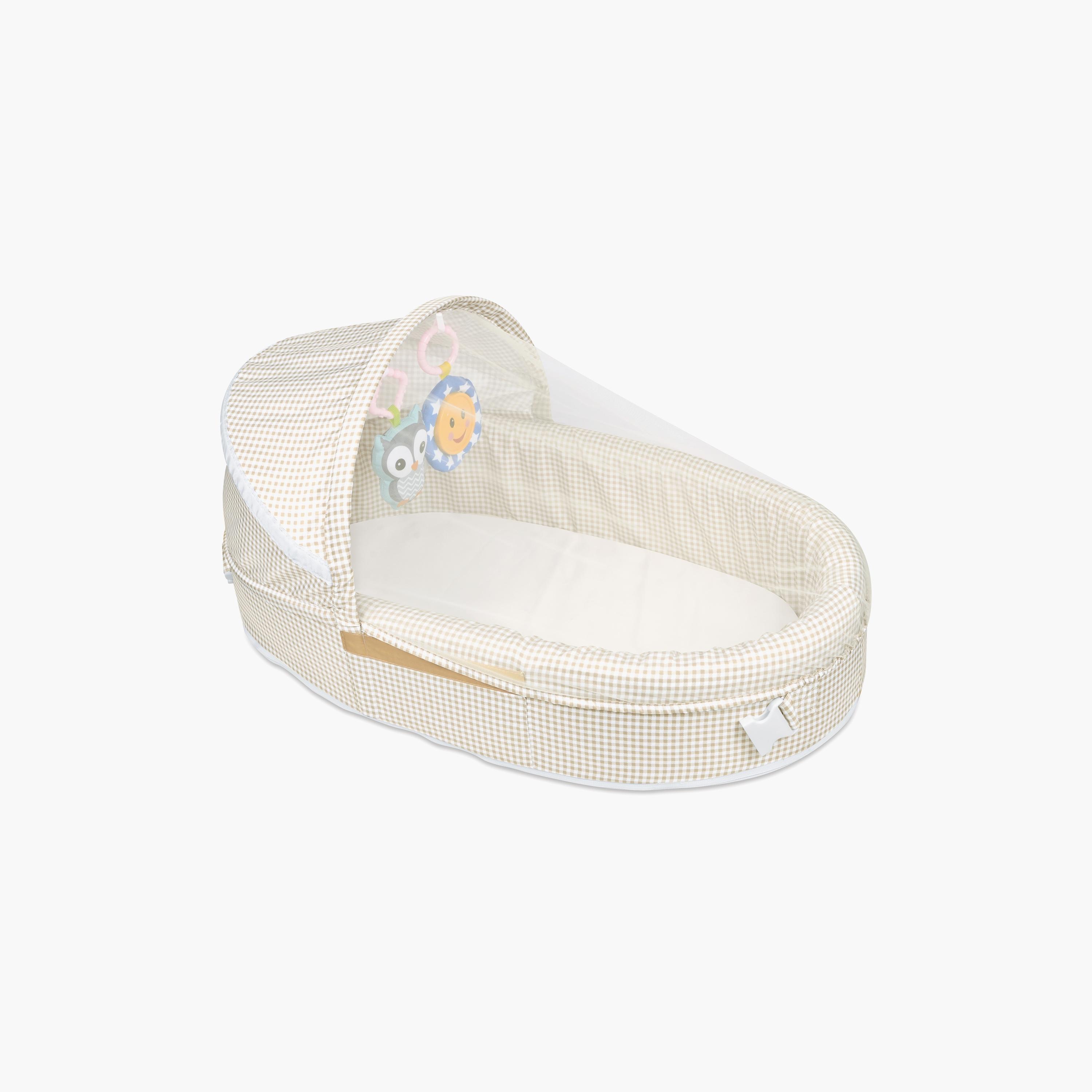 Tii Baby Portable Bassinet with Travel Bag & Mosquito Net-baby-nursery-furniture-cribsandbeds-bassinets-image-1