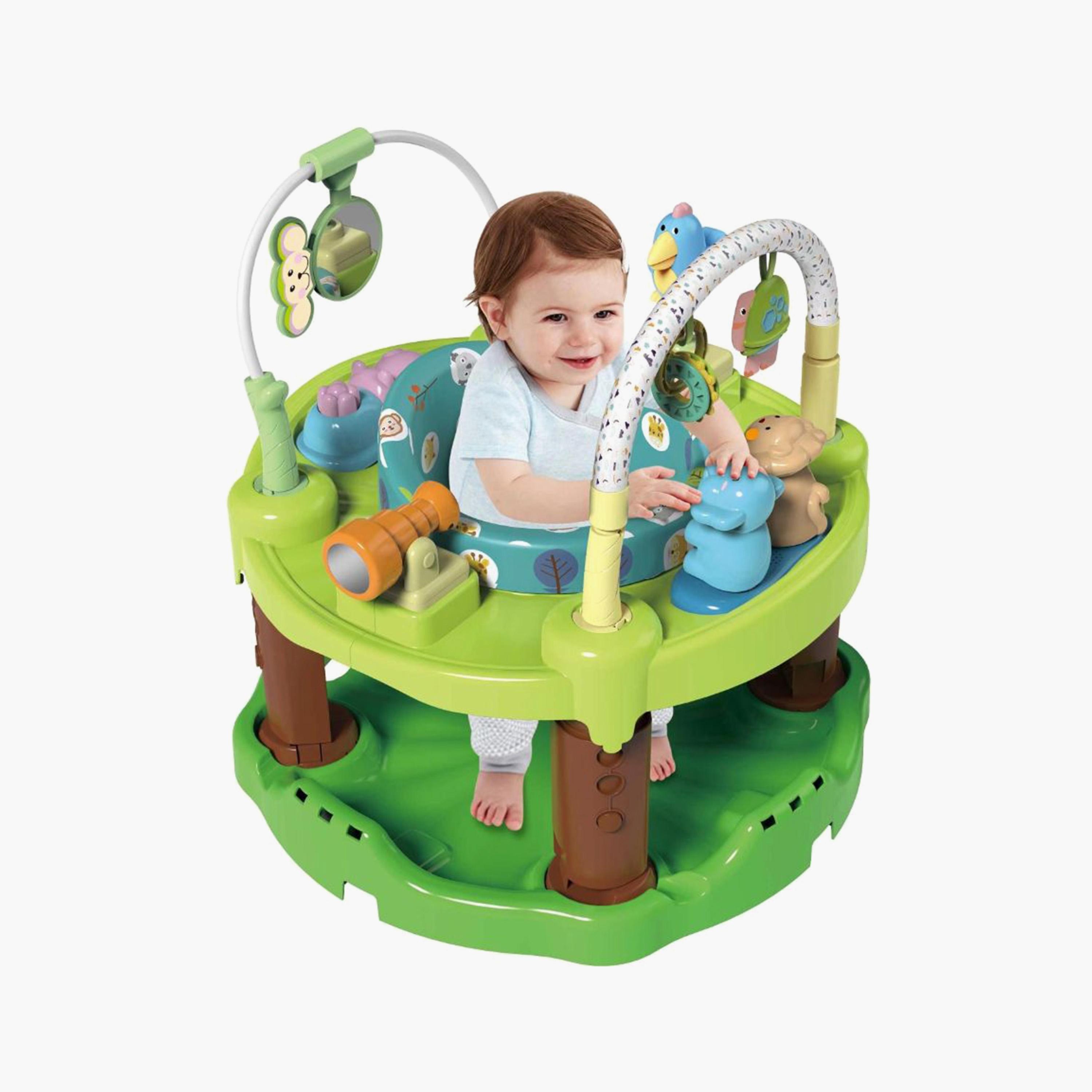 Yaya Duck Babylove Angel Baby Activity Center, Green-toys-babyandtoddlertoys-learningtoys-image-1