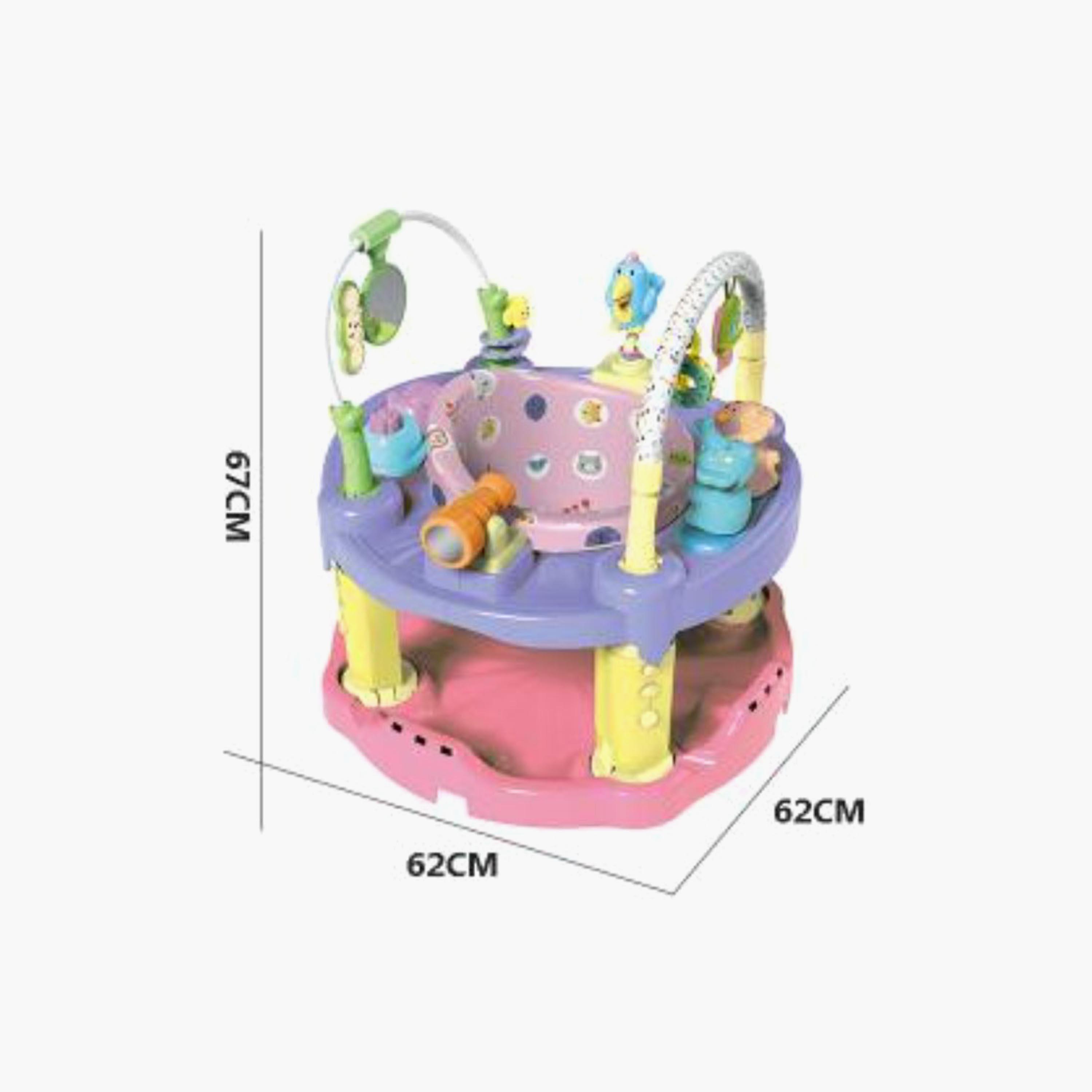Yaya Duck Babylove Angel Baby Activity Center, Green-toys-babyandtoddlertoys-learningtoys-image-4