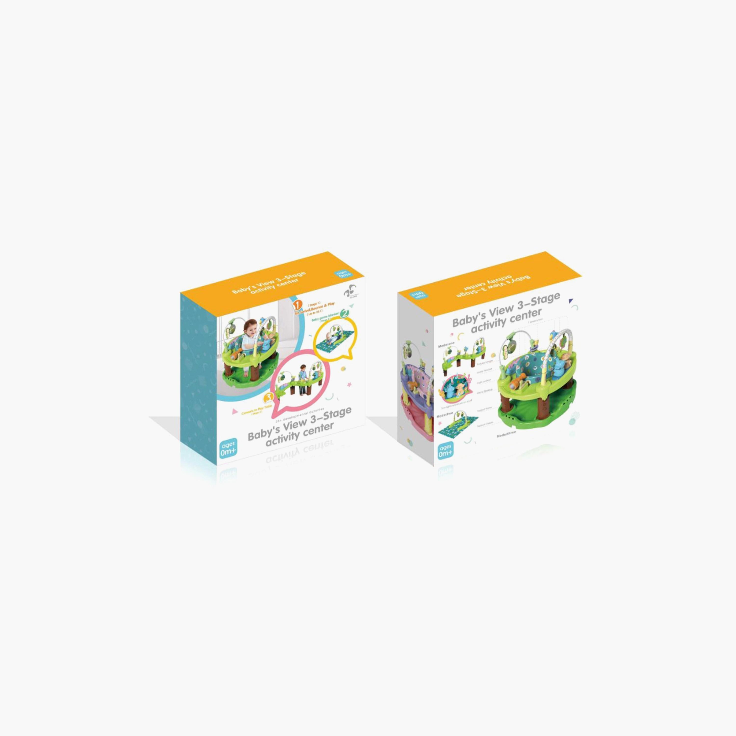 Yaya Duck Babylove Angel Baby Activity Center, Green-toys-babyandtoddlertoys-learningtoys-image-5