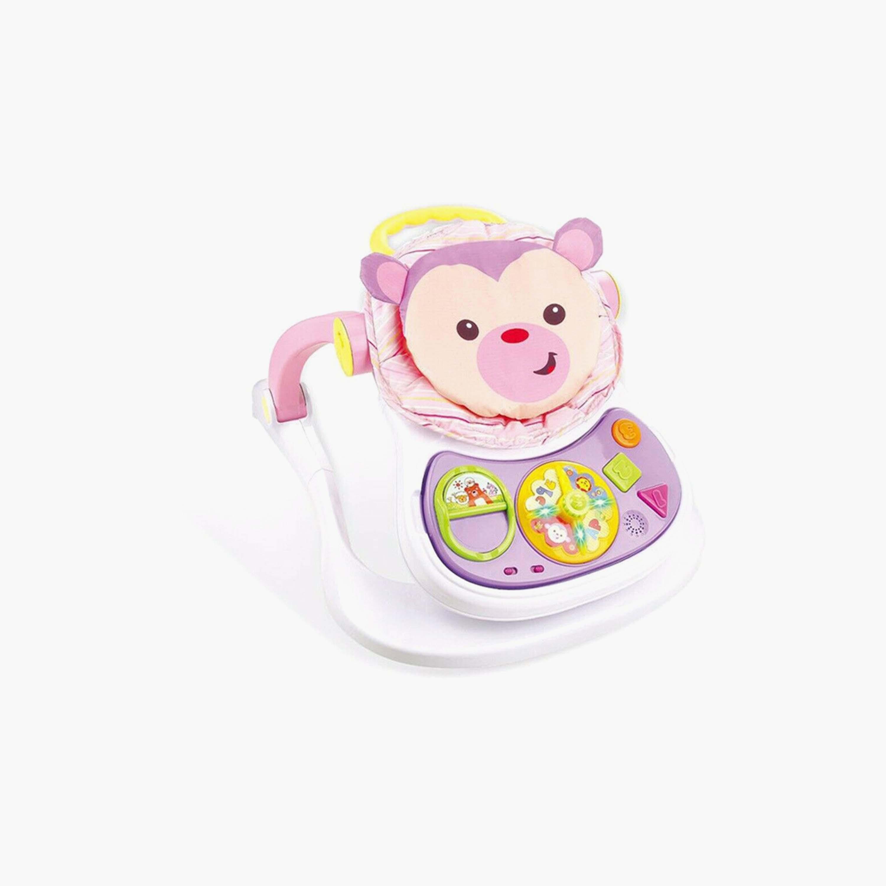 Yaya Duck Babylove Monkey Multifunctional Learning Walker-baby-infantactivity-walkers-image-1