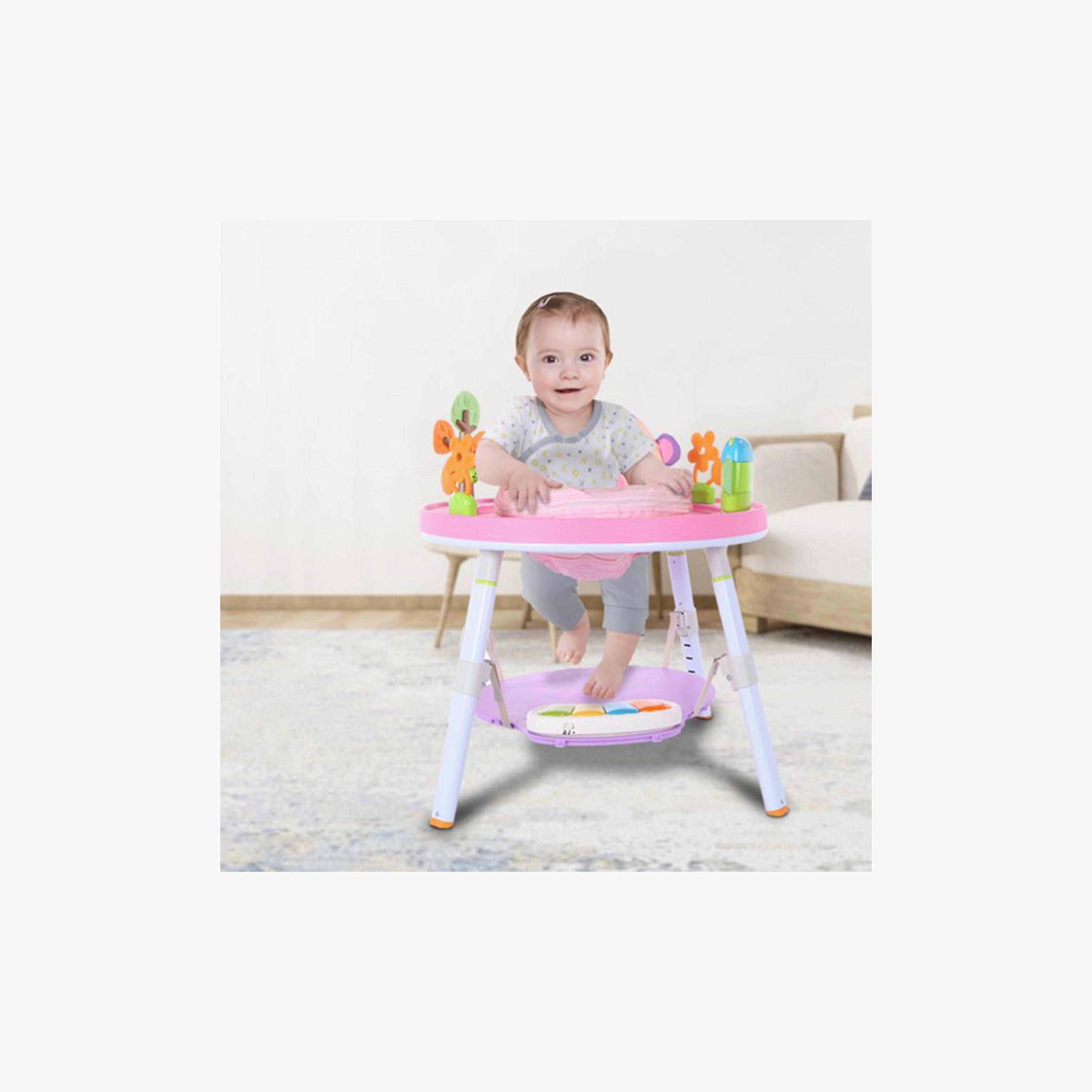Yaya Duck Babylove 3-Stage Monkey Musical Jumping Chair Activity Center-toys-babyandtoddlertoys-lightsandmusicaltoys-image-5