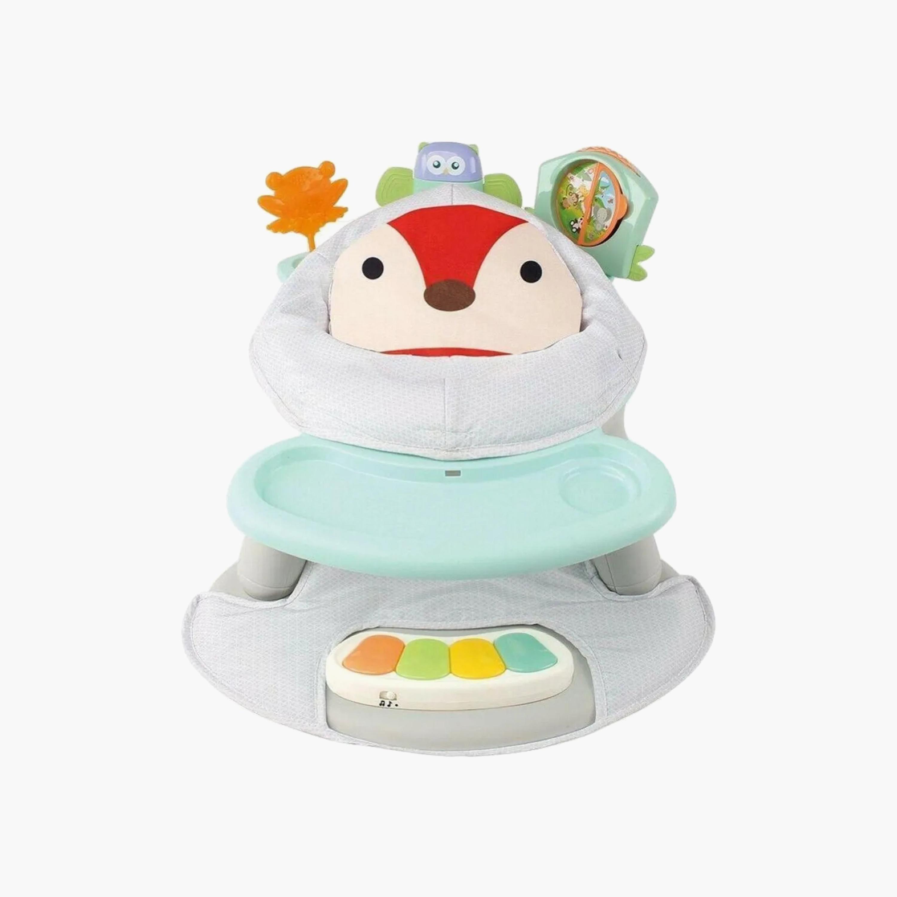 Yaya Duck Babylove Dinning Booster Seat, Fox-baby-feeding-highchairsandboosters-image-1