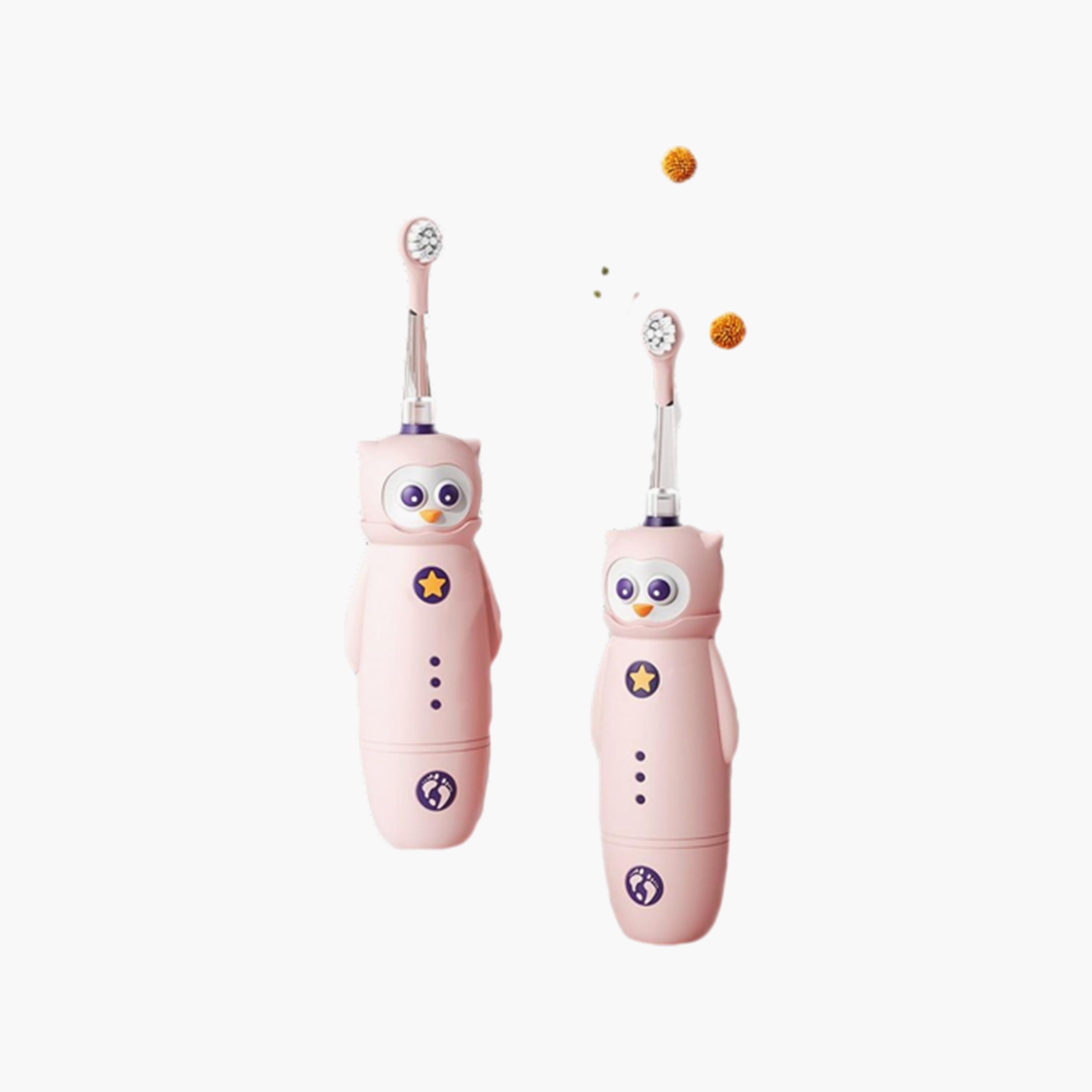 فرشاة أسنان كهربائية للأطفال من ليتل أنجل، بومة-baby-bathandcare-oralcare-image-1